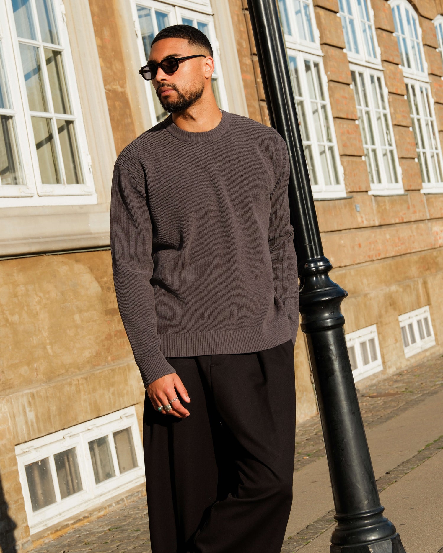 Cascata Rib-Strickpullover