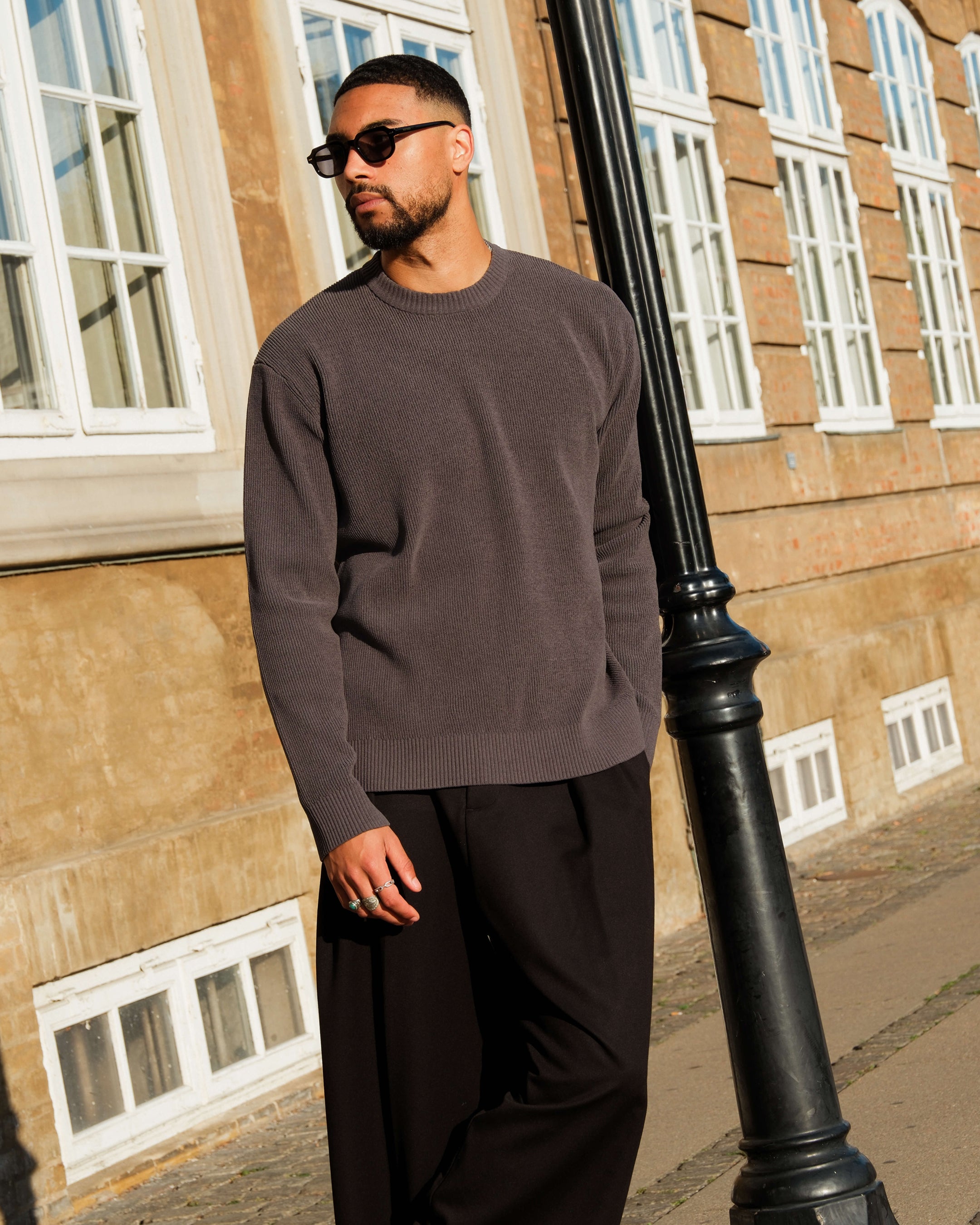 Cascata Rib-Strickpullover