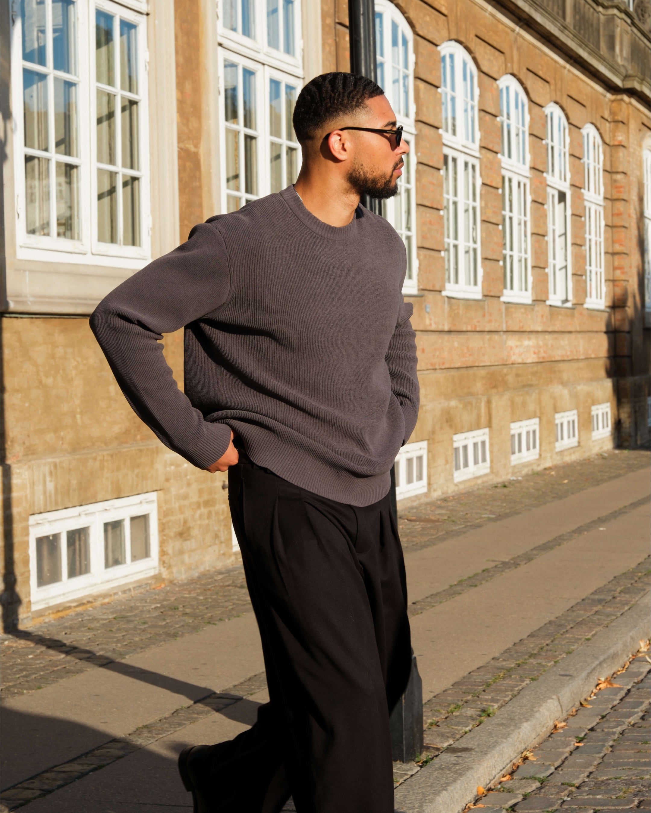 Cascata Rib-Strickpullover