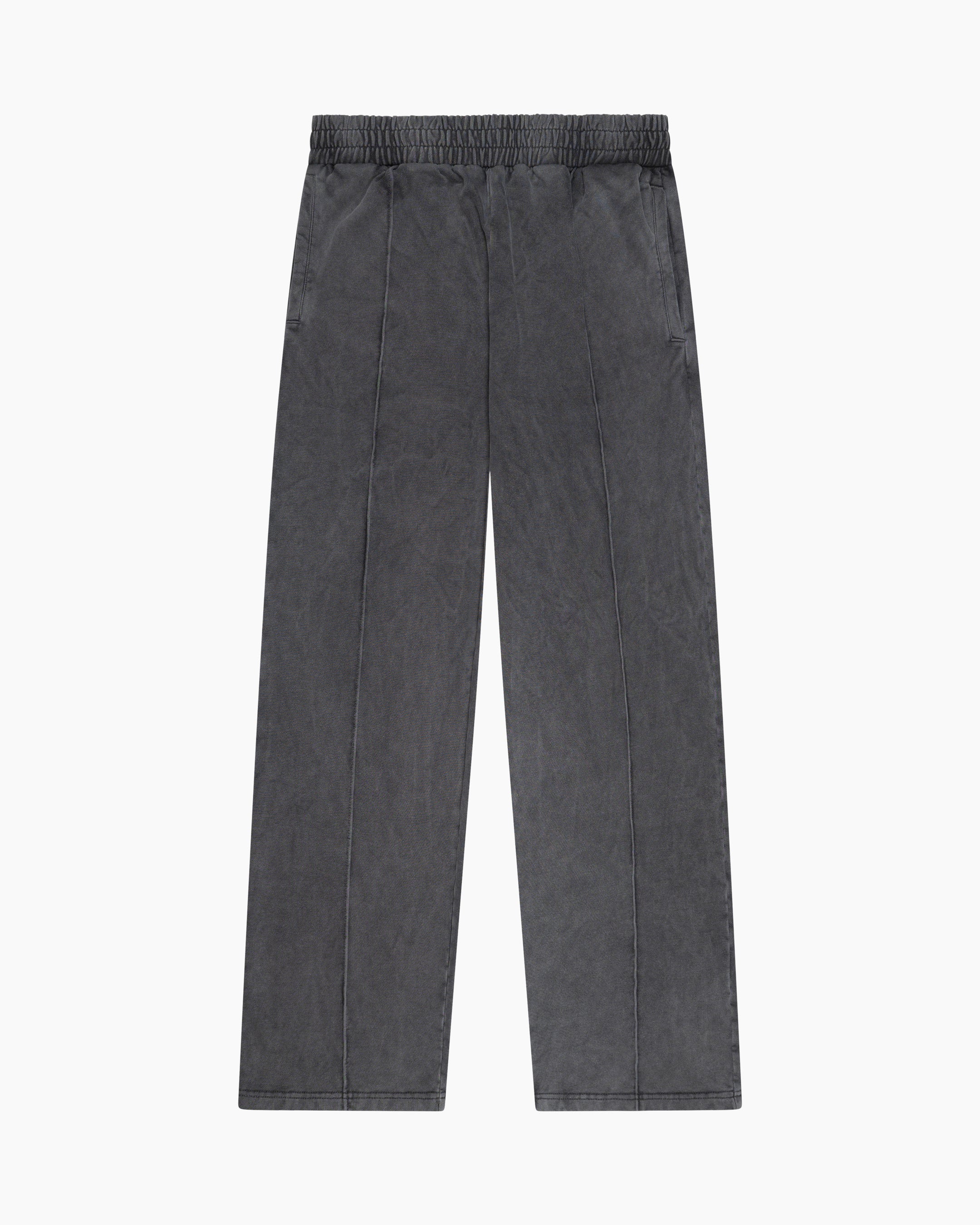 Acid Wash Übergroßer Jogginghose mit Plissee