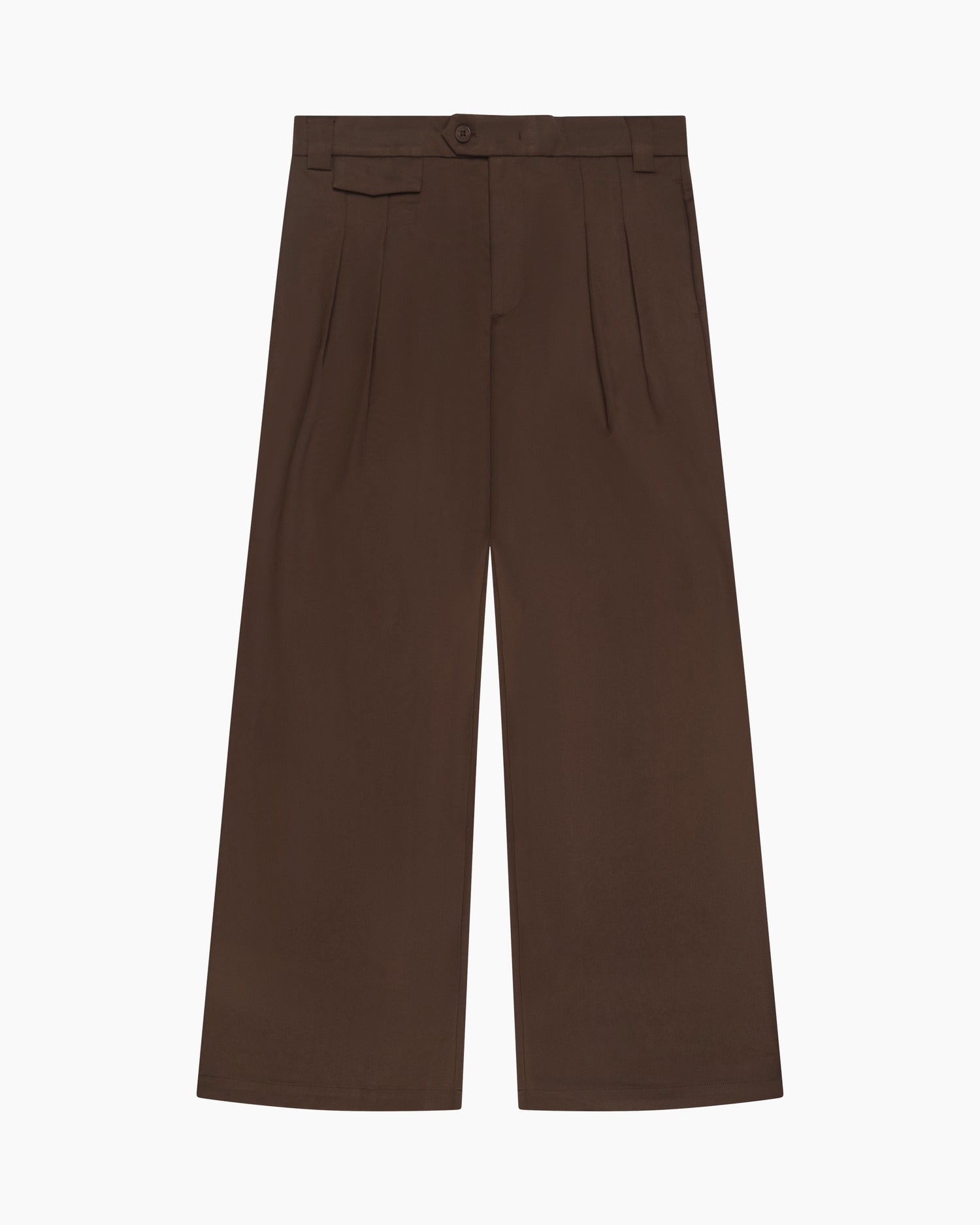 Ambra Locker sitzende Plisseehose