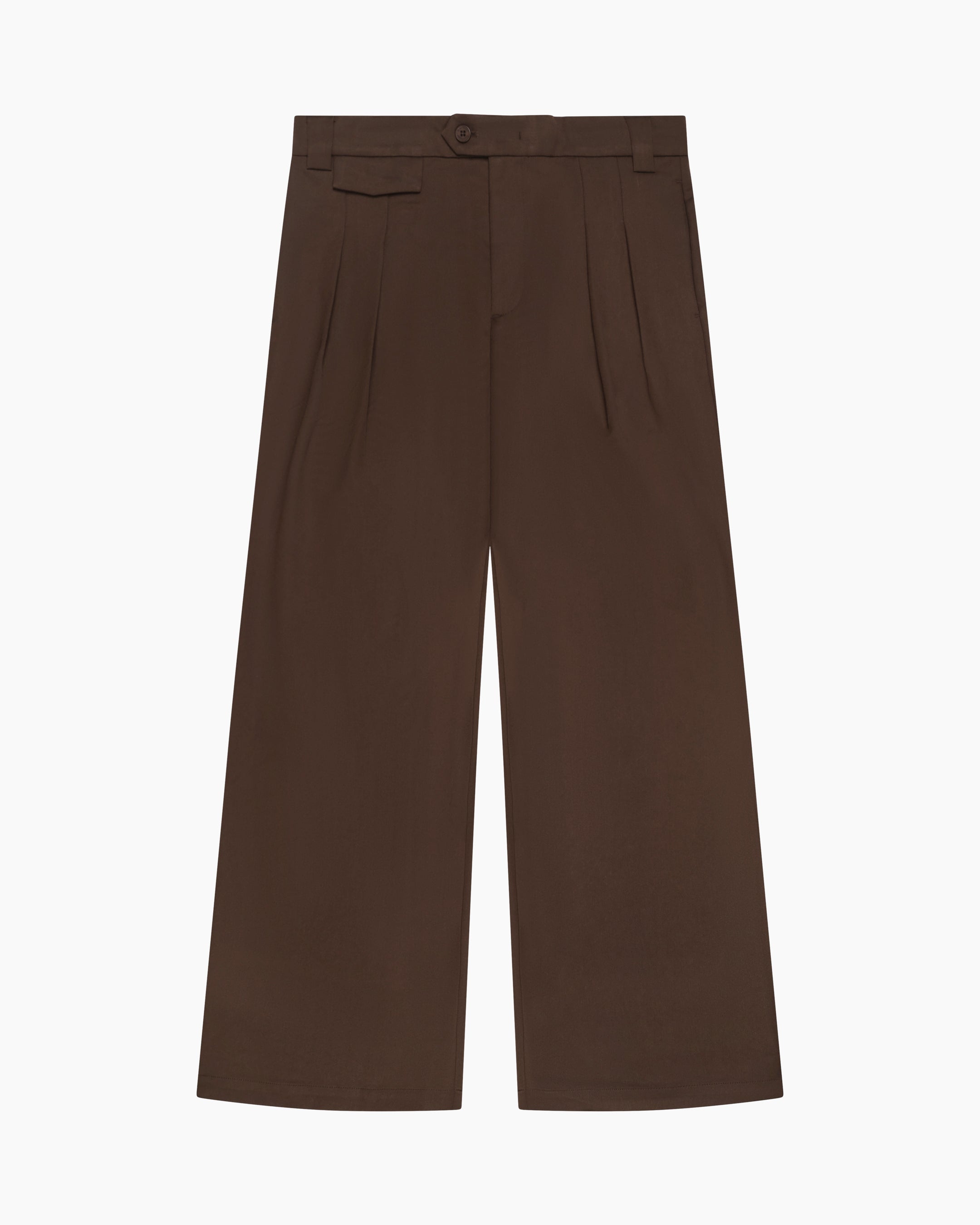 Ambra Locker sitzende Plisseehose