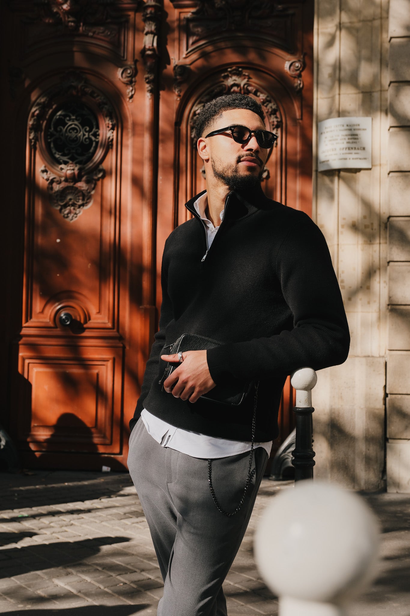 Armada Halb-Reißverschluss Pullover