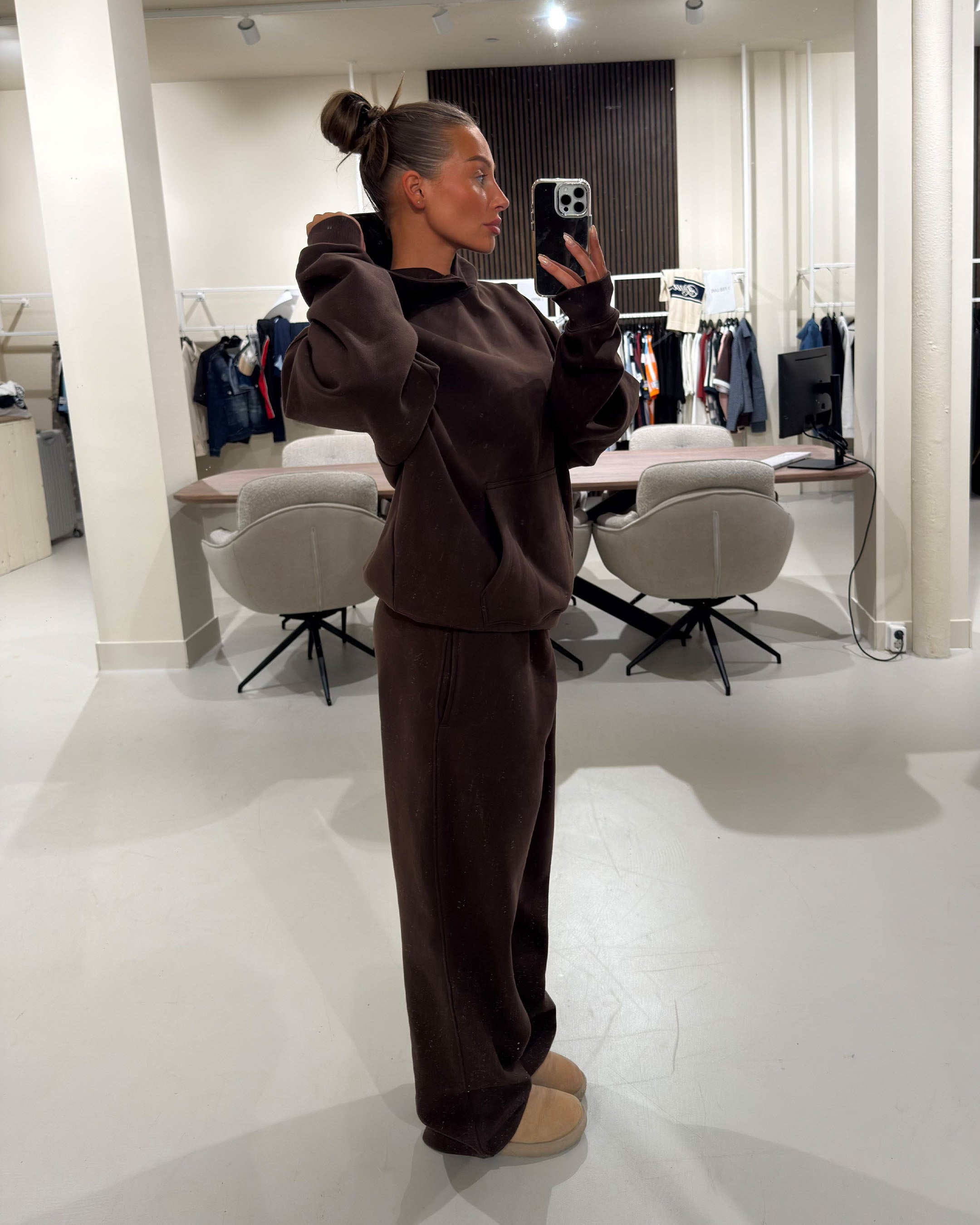 Signature Übergroßer Baumwolle Jogginghose