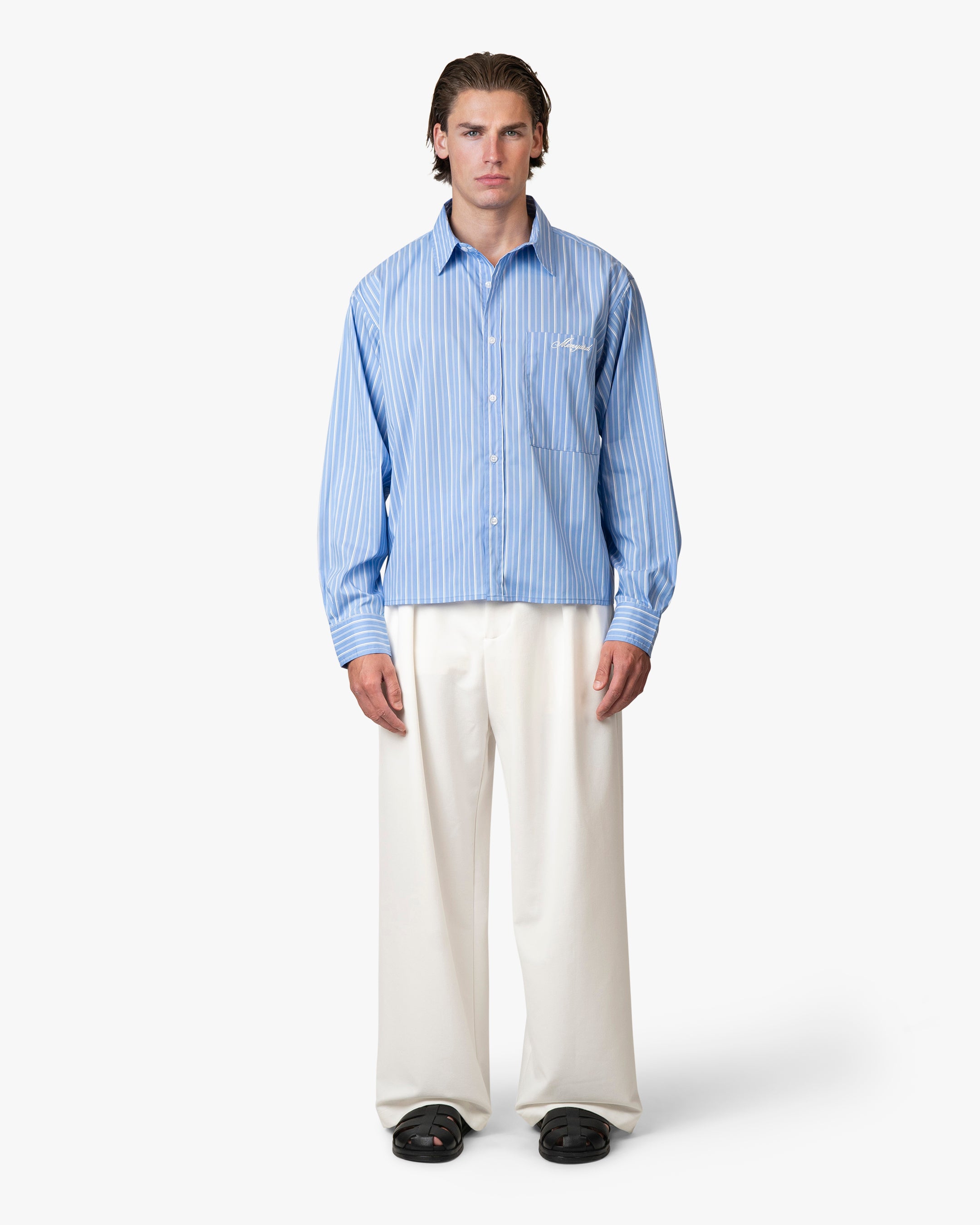 Luberon Shirt | Light Blue/White