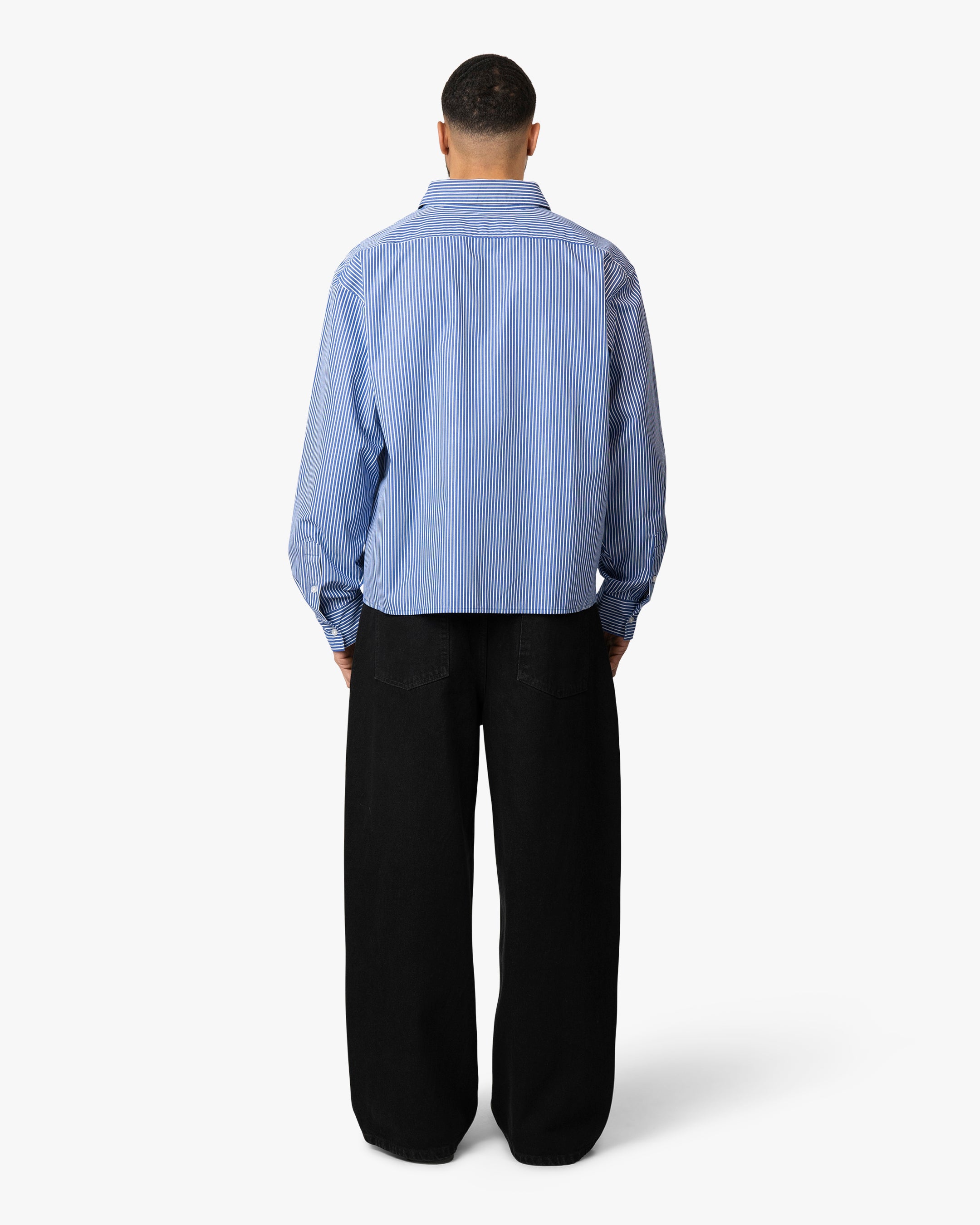 Luberon Shirt | Mid Blue/White