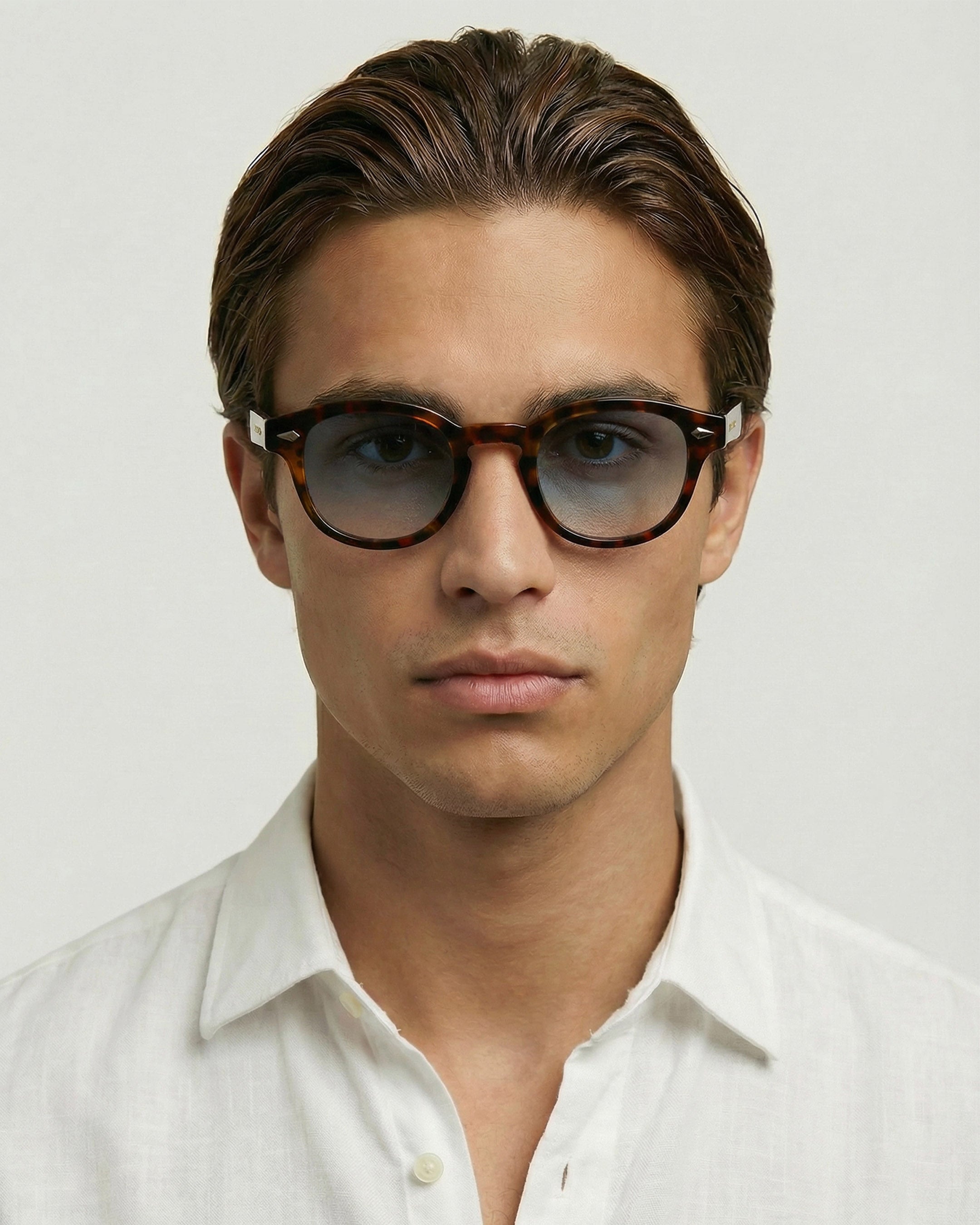 Laurent sunglasses | Tortoise/Gradient Blue