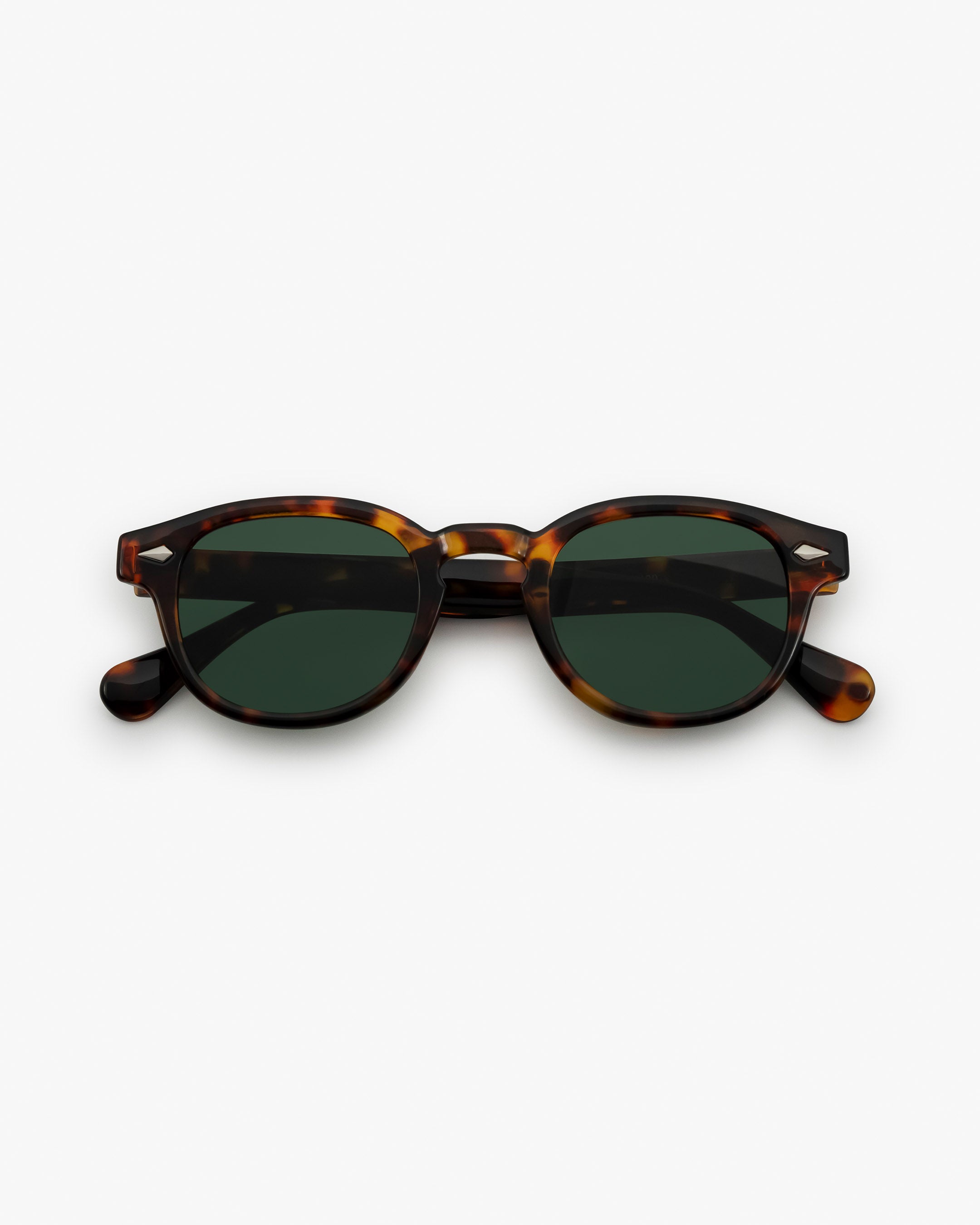 Laurent sunglasses | Tortoise/Green