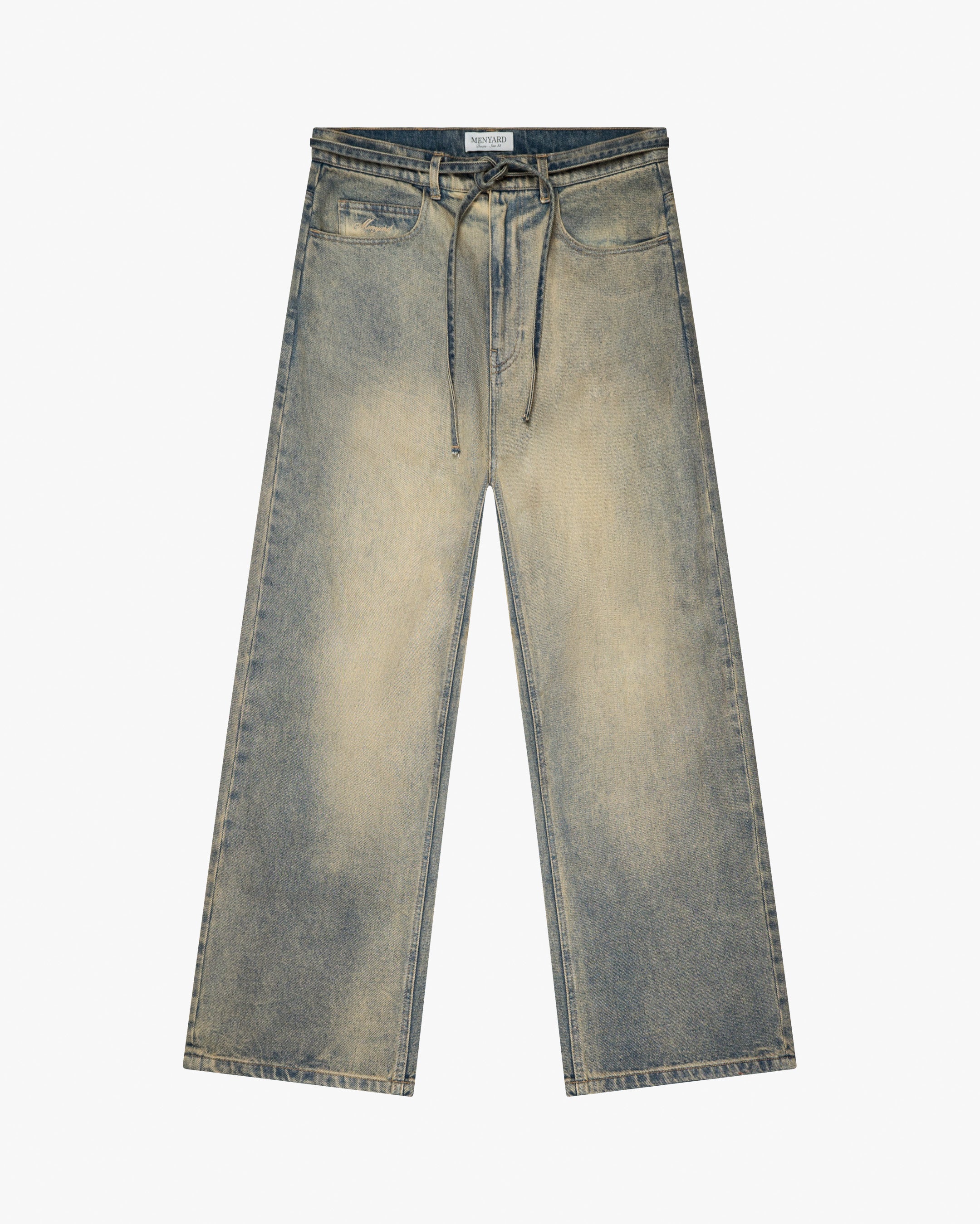 Menton Jeans | Stone Olive Wash