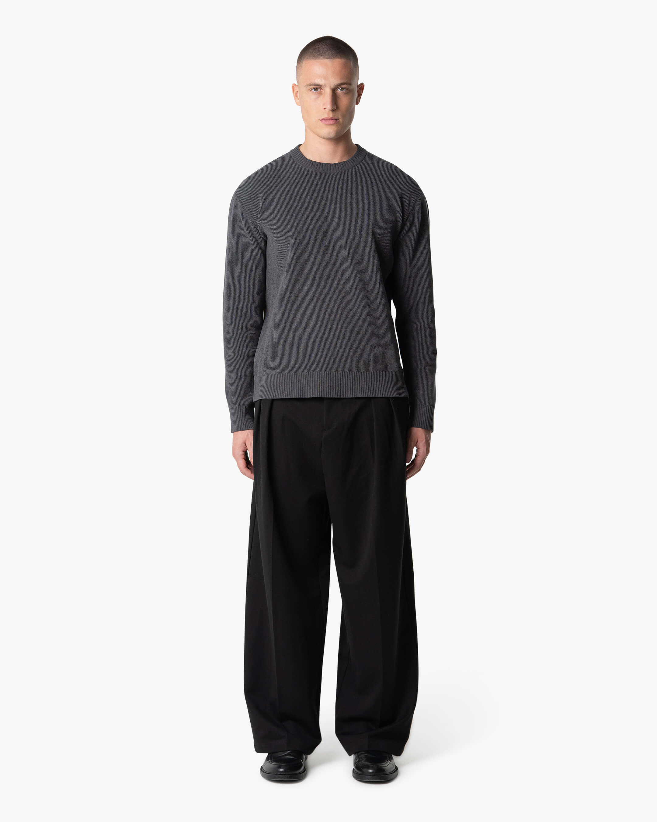 Cascata Rib-Strickpullover