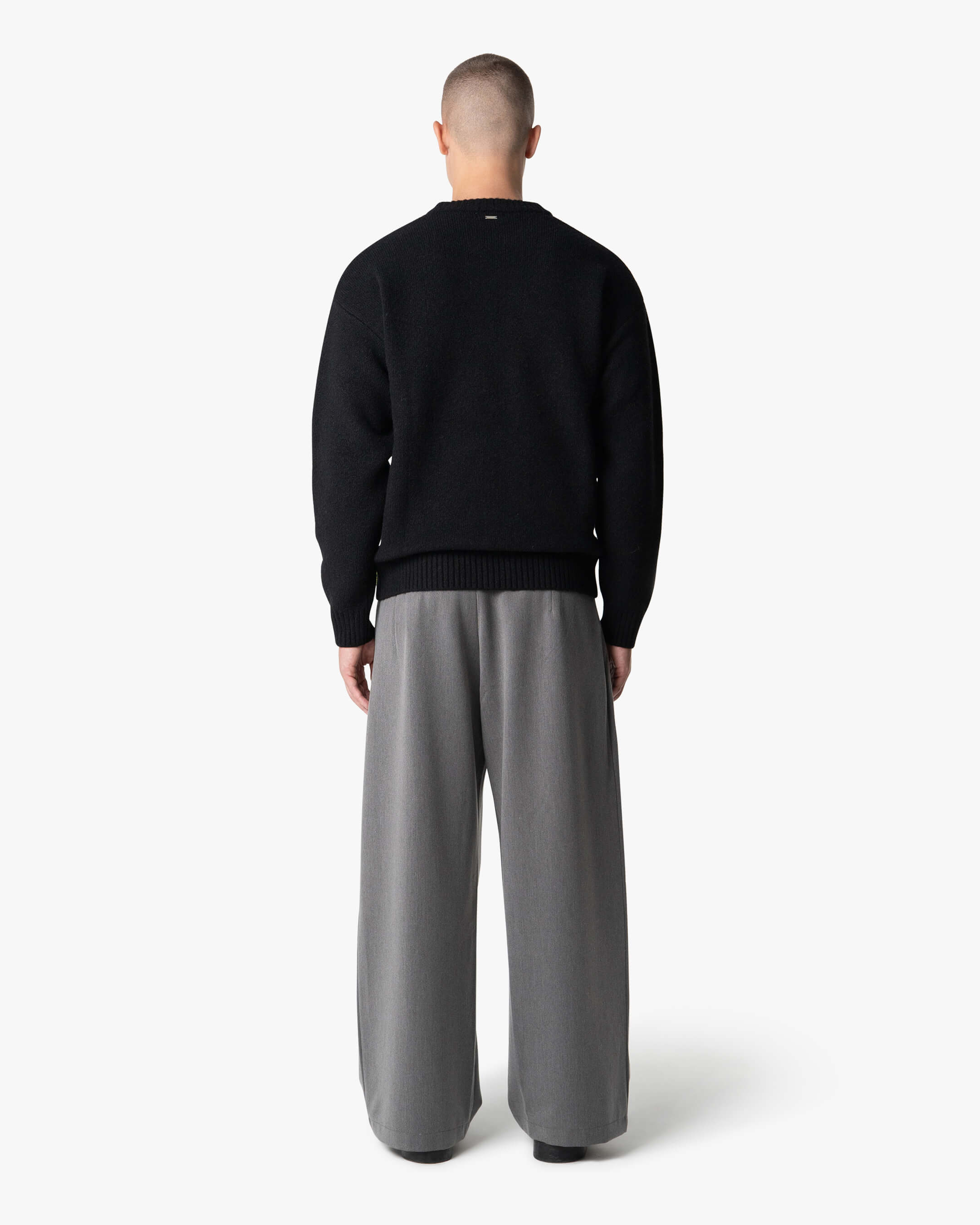 Brixton Pullover aus Wollmischung mit gebürsteter Oberfläche 