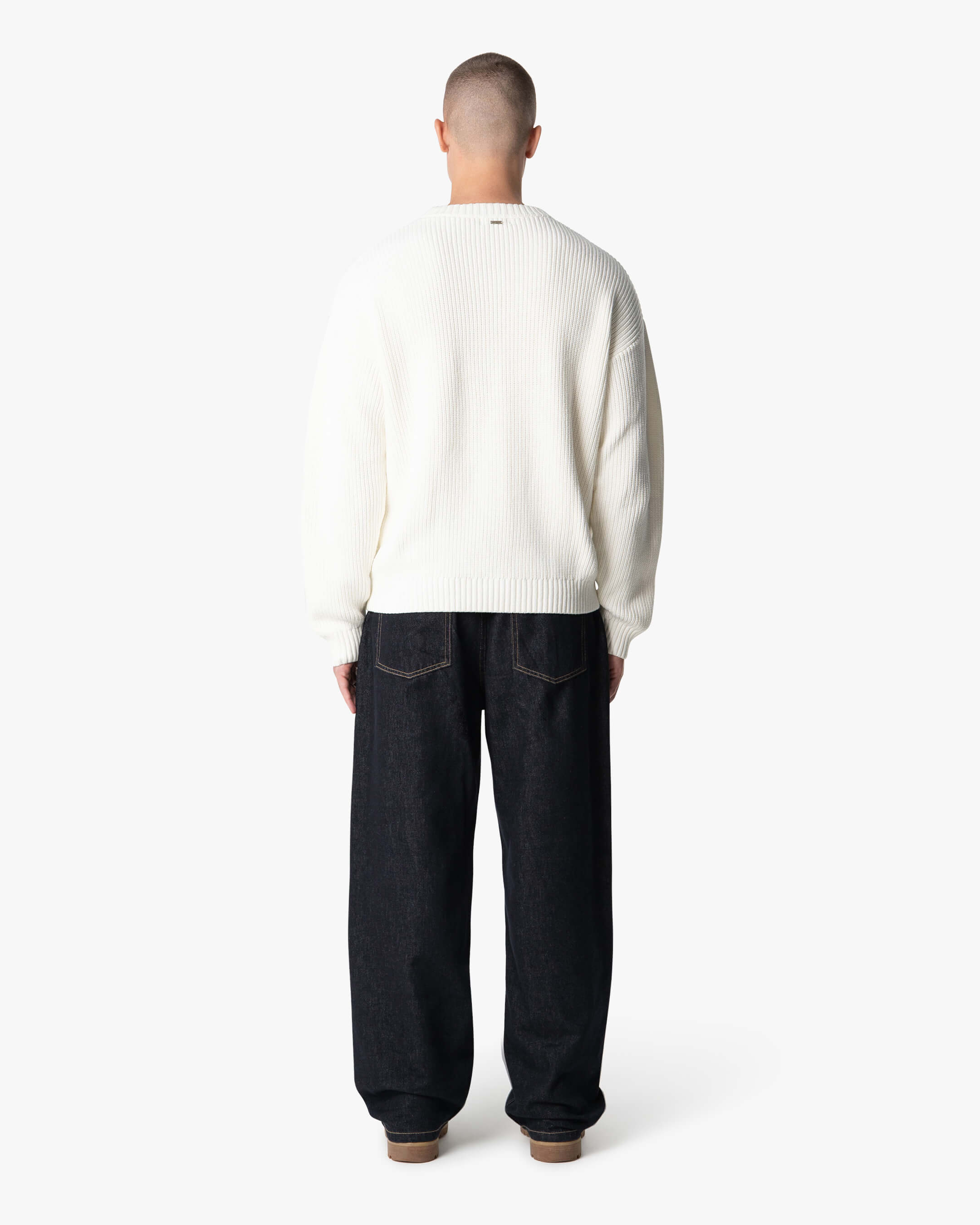 Naval Strickpullover aus Baumwolle