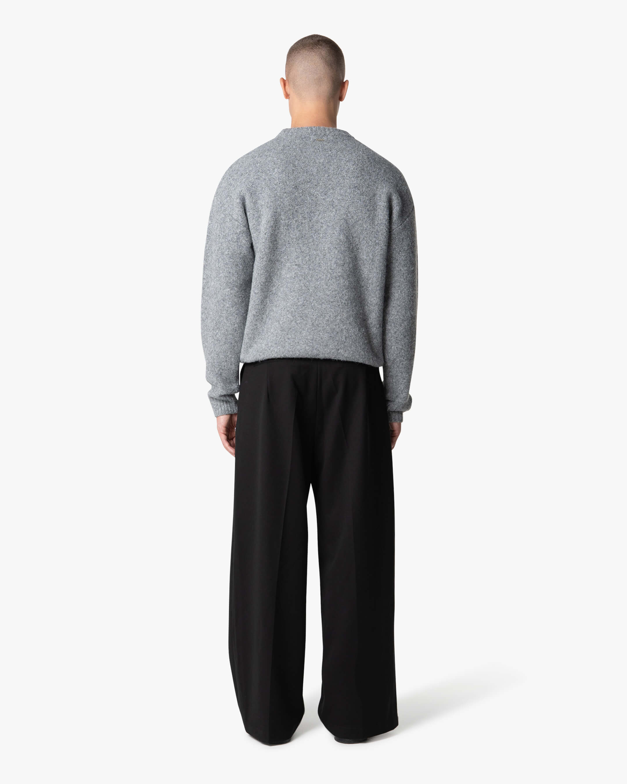 Brixton Pullover aus Wollmischung mit gebürsteter Oberfläche 