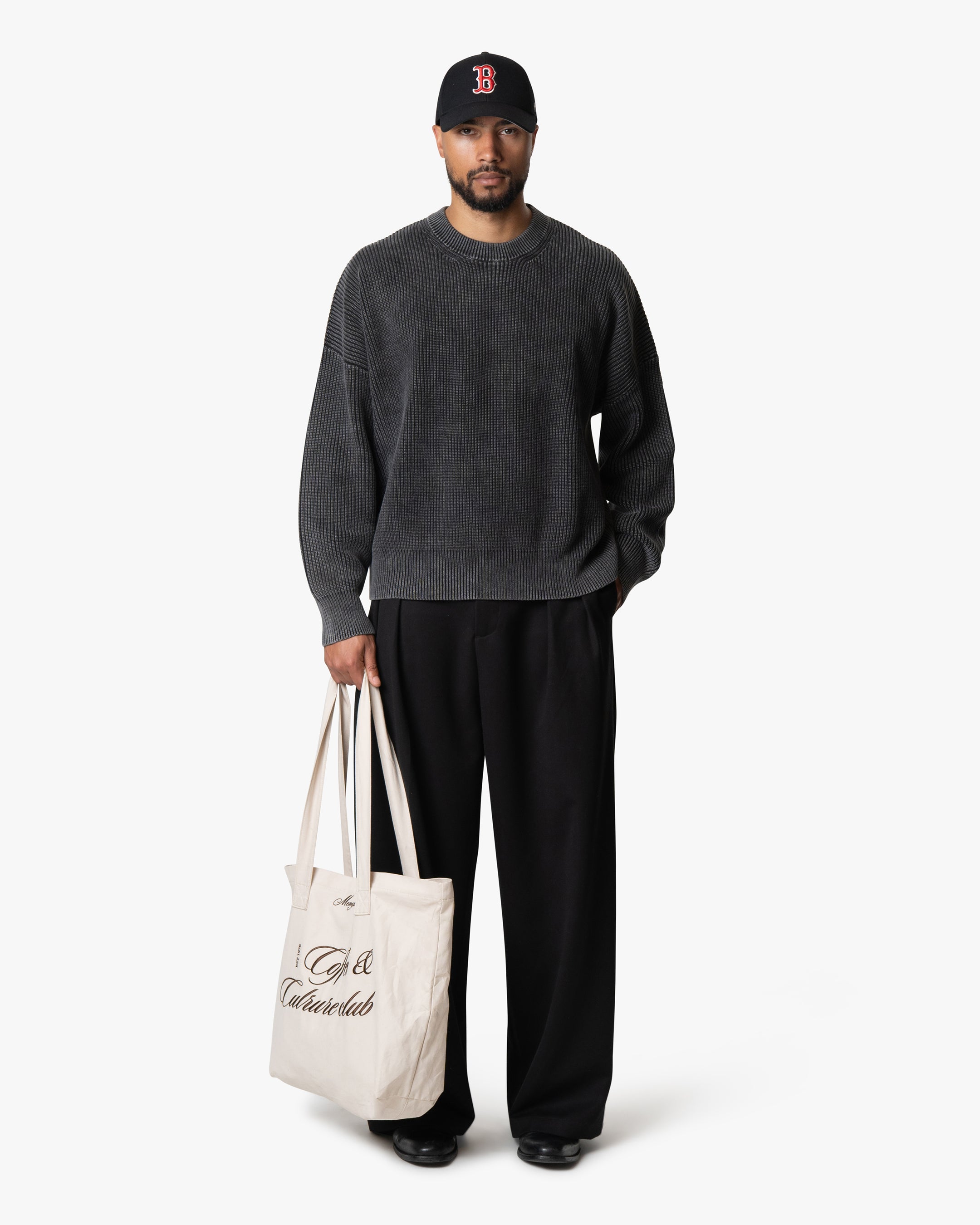 Ariano Säure Baumwollpullover in Box-Schnitt