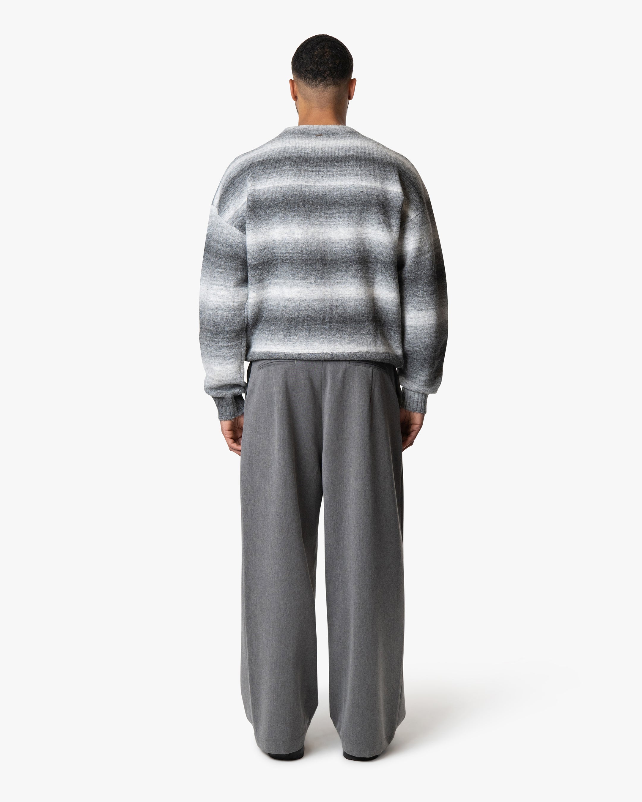 Aria Übergroßer-Pullover mit Farbverlauf