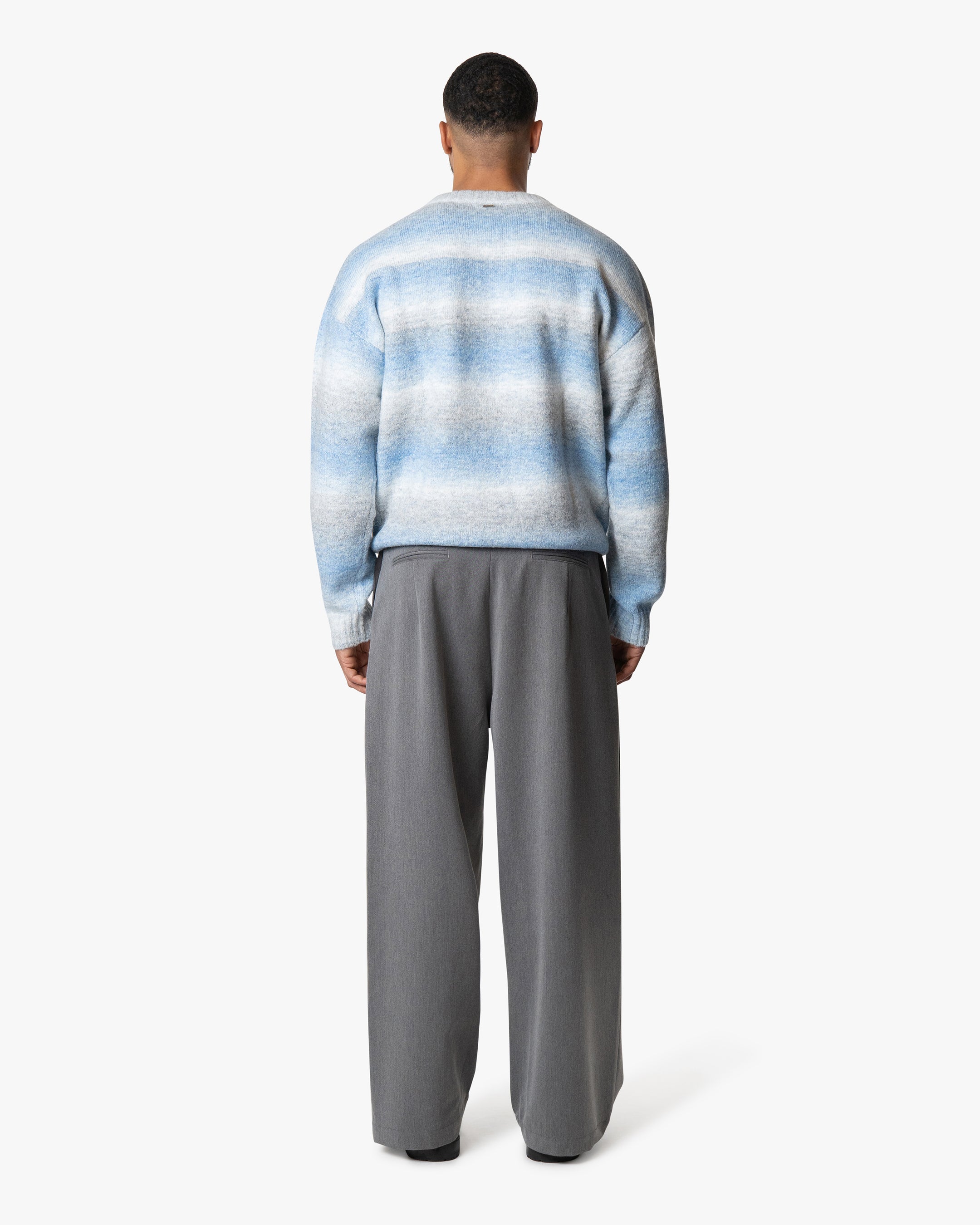 Aria Übergroßer-Pullover mit Farbverlauf