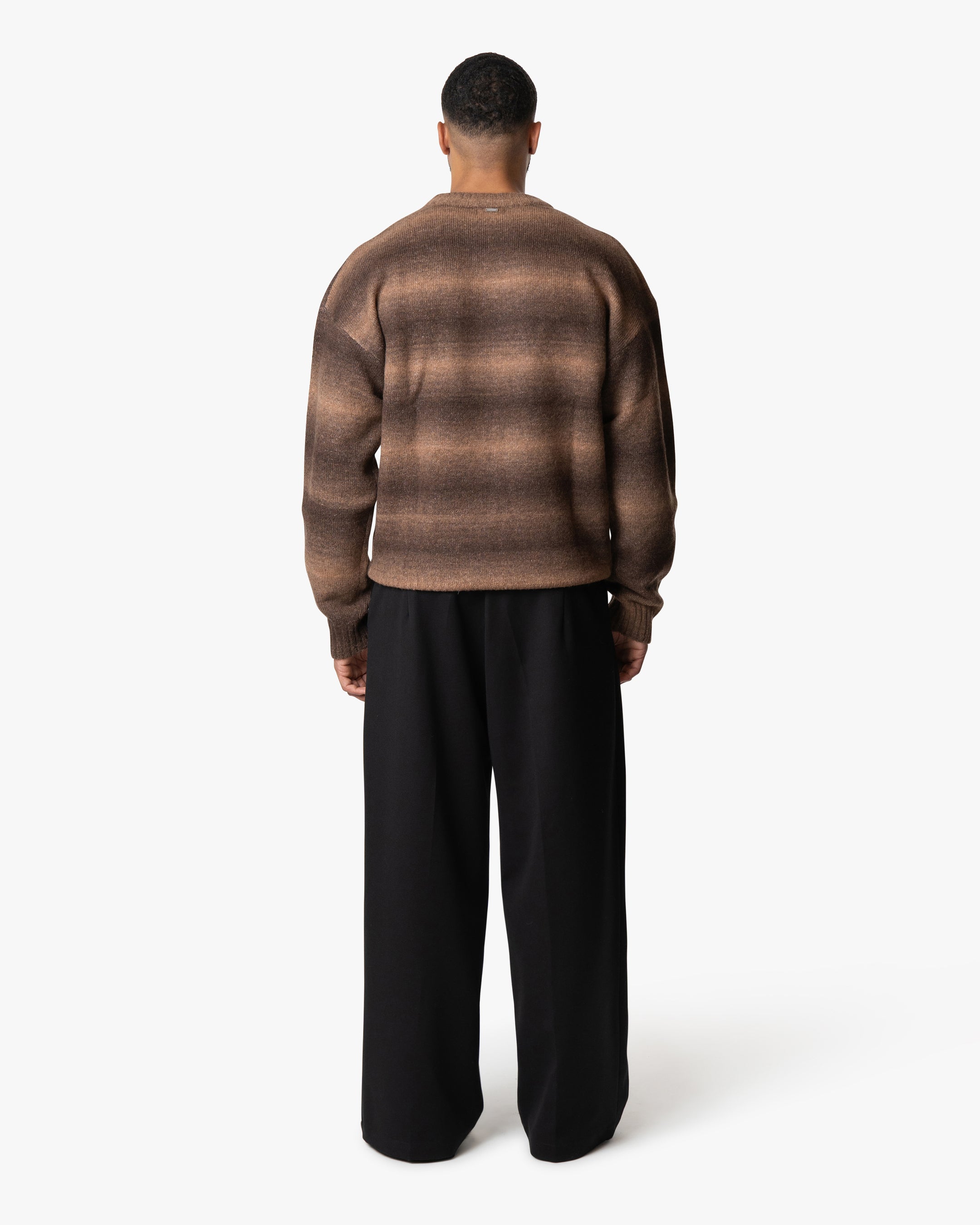 Aria Übergroßer-Pullover mit Farbverlauf