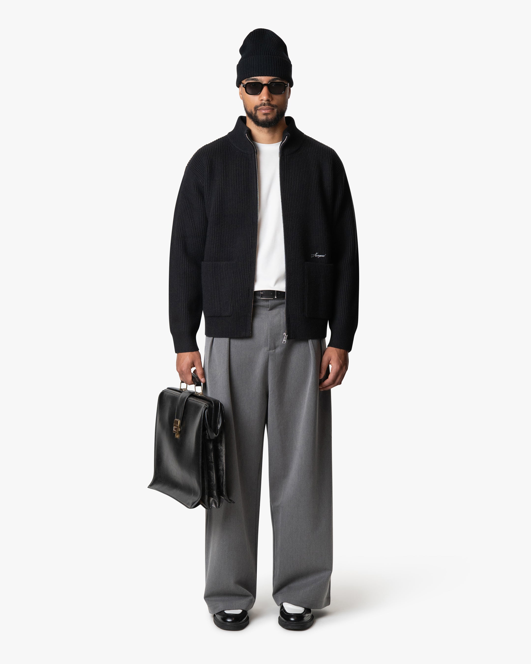Giacca Schwere Strickjacke 