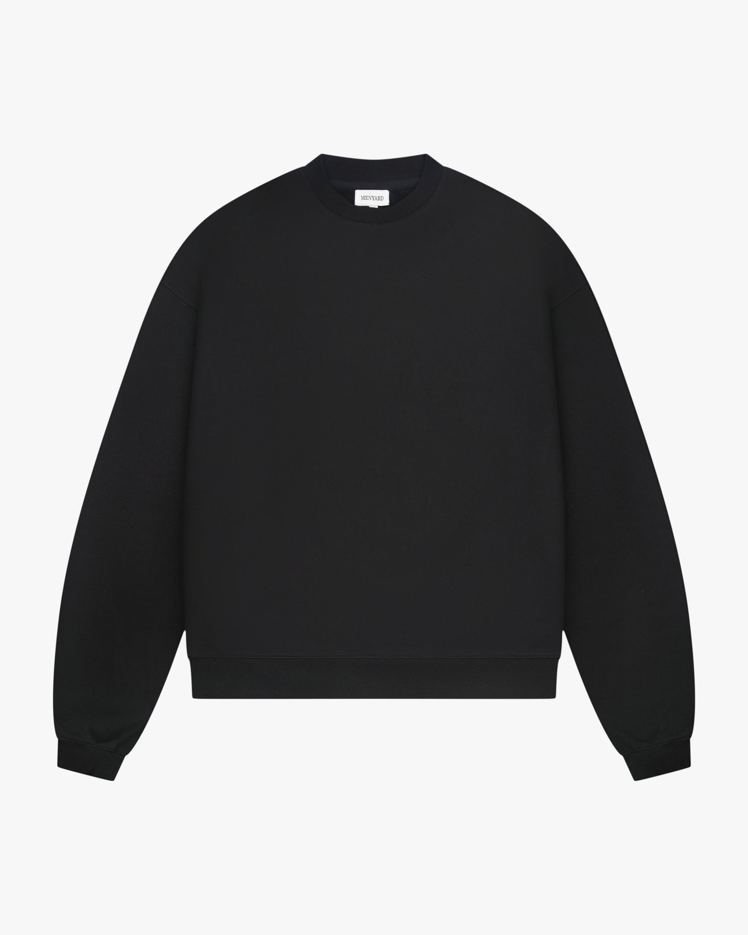 Oversized Blank Sweater | Black