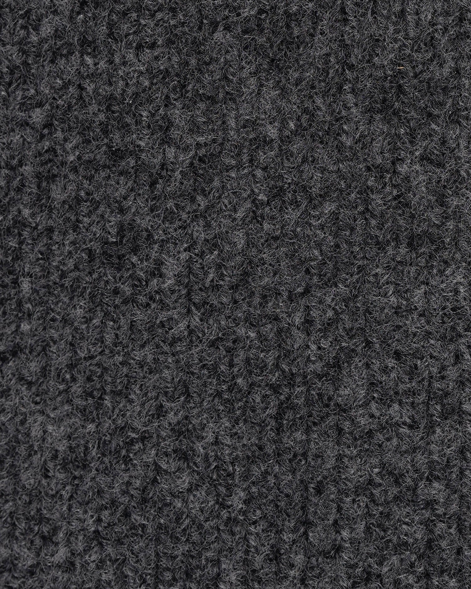 Nuvola Knitted Cotton Crewneck | Dark Grey
