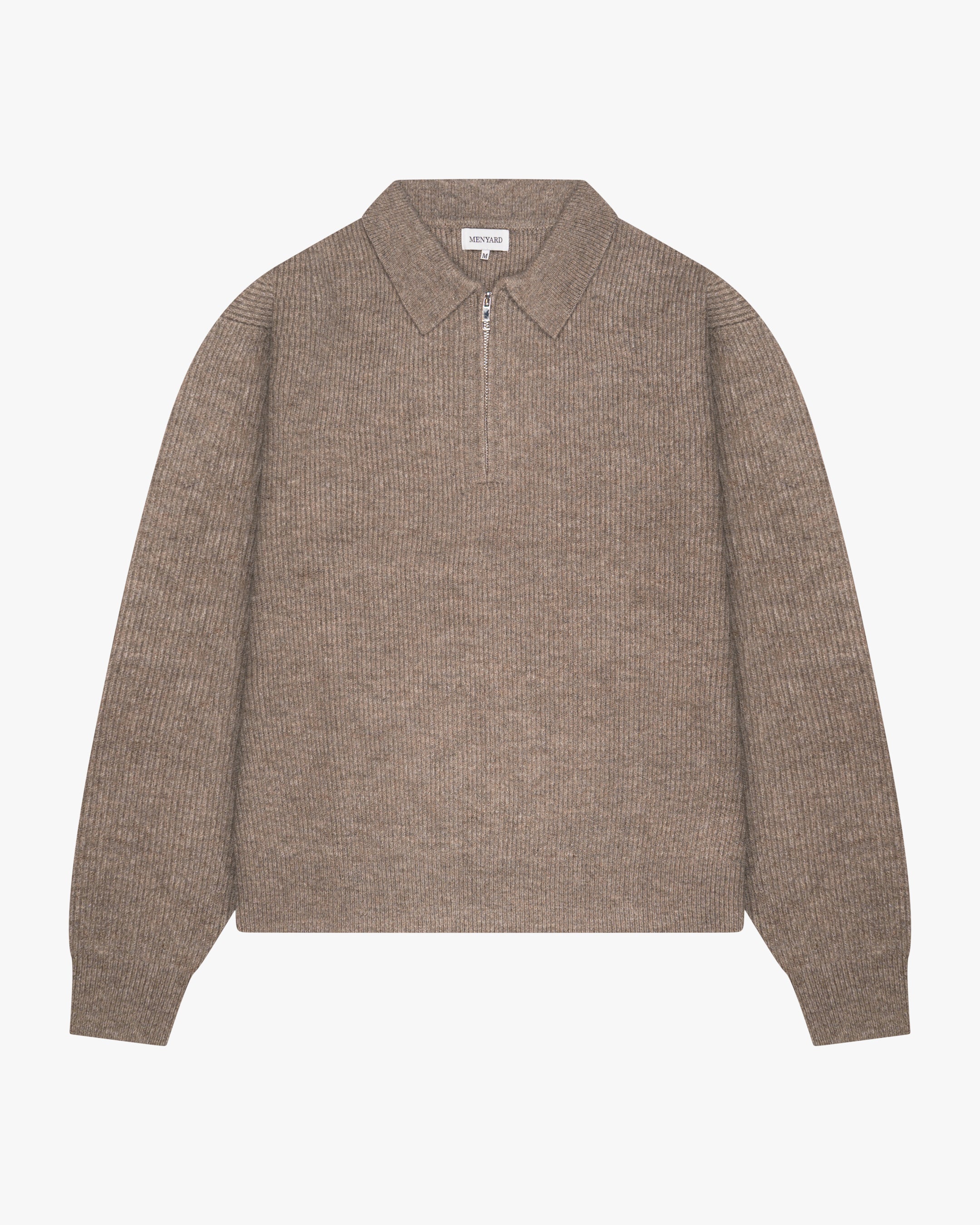 Levante Strickpullover mit halbem Reißverschluss 