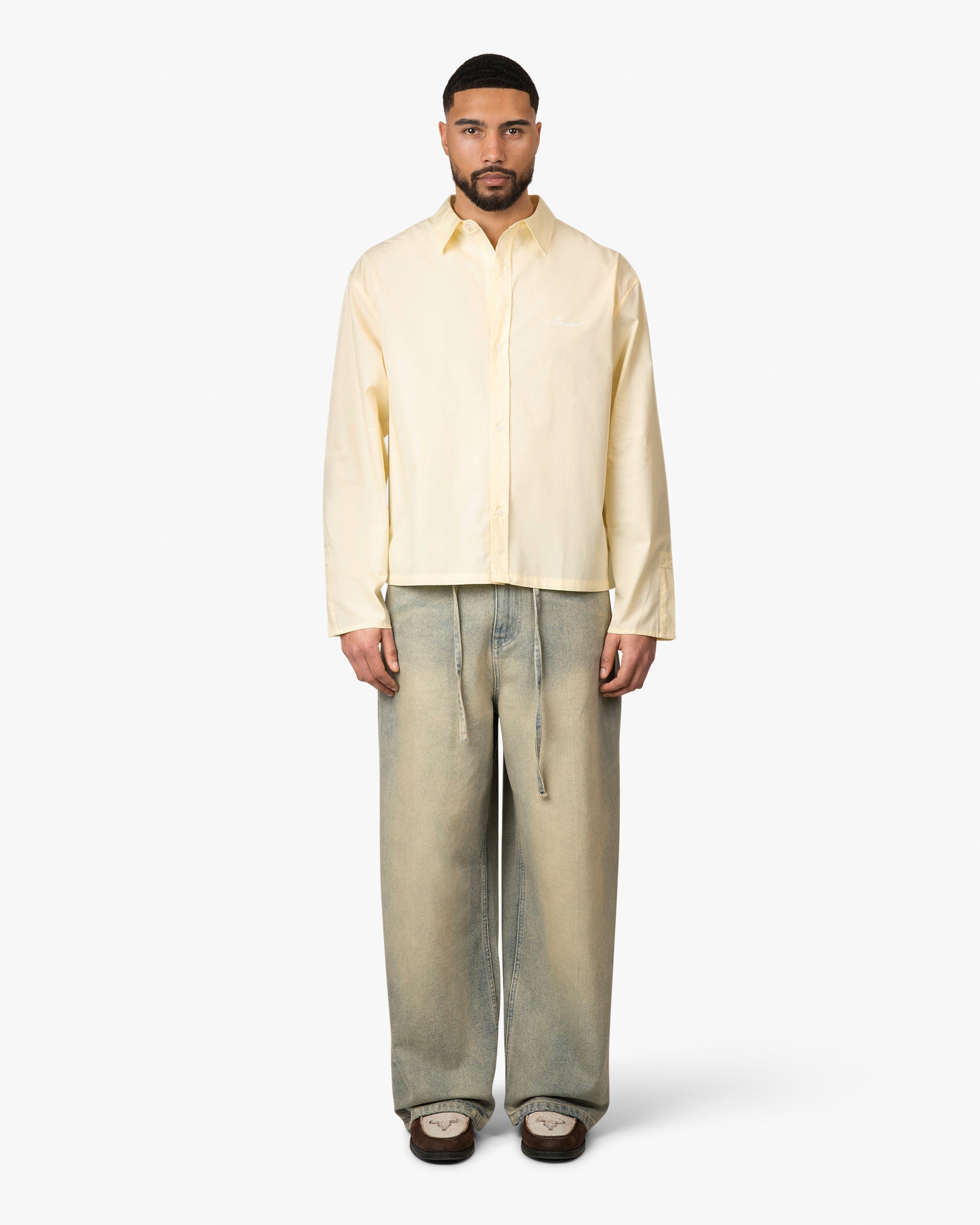 Opio Shirt | Butter Yellow
