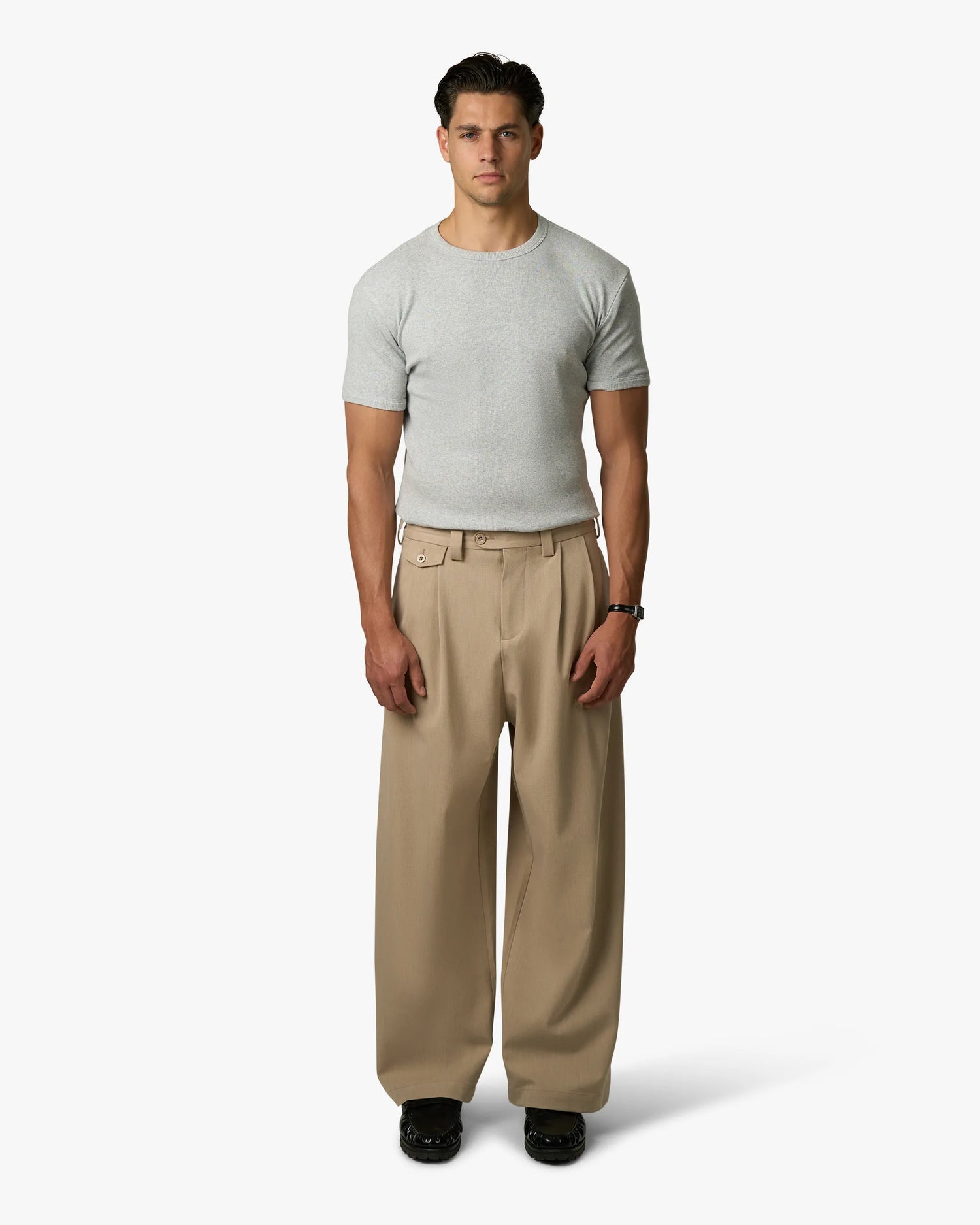 Ribbed T-shirt