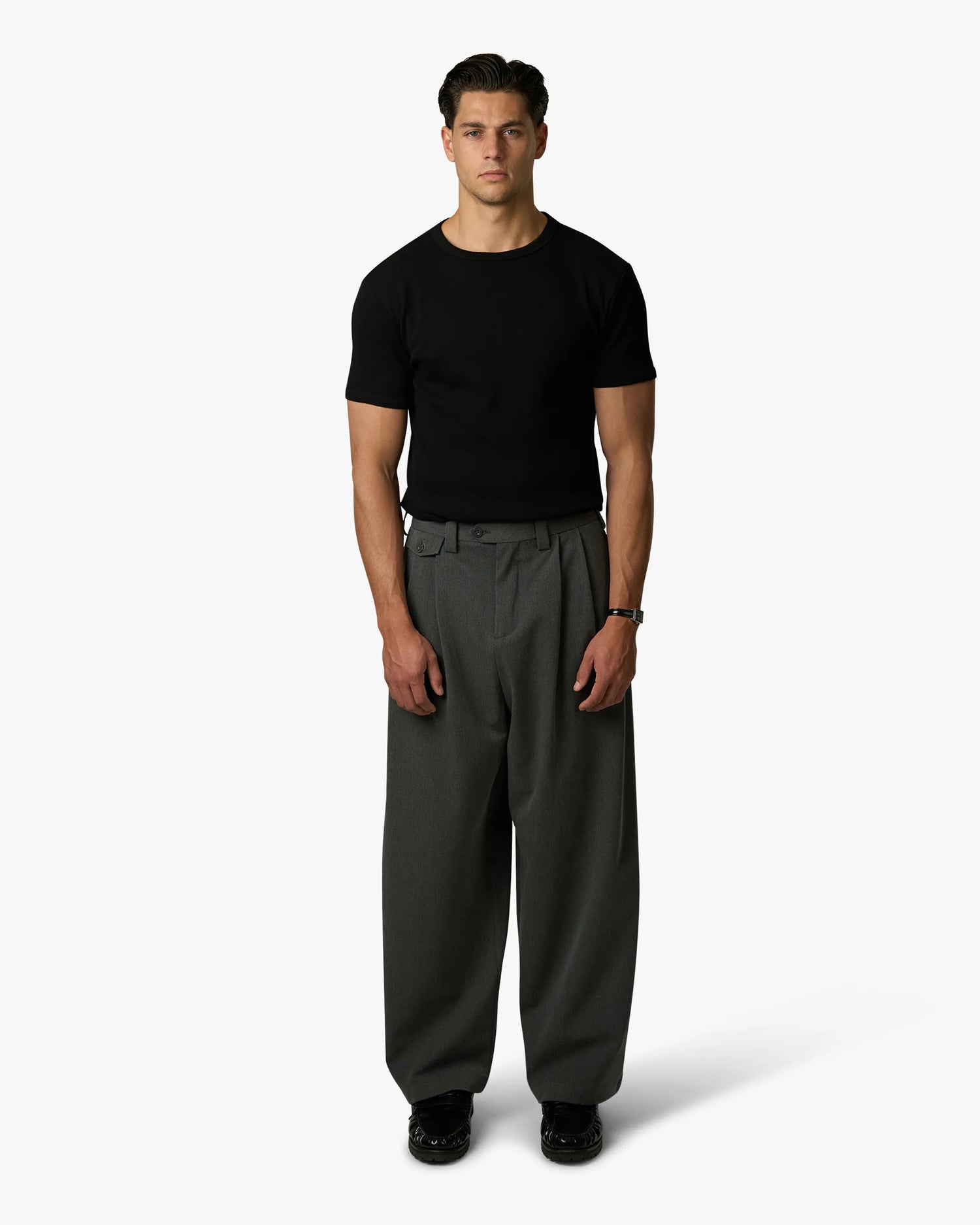 Ribbed T-shirt