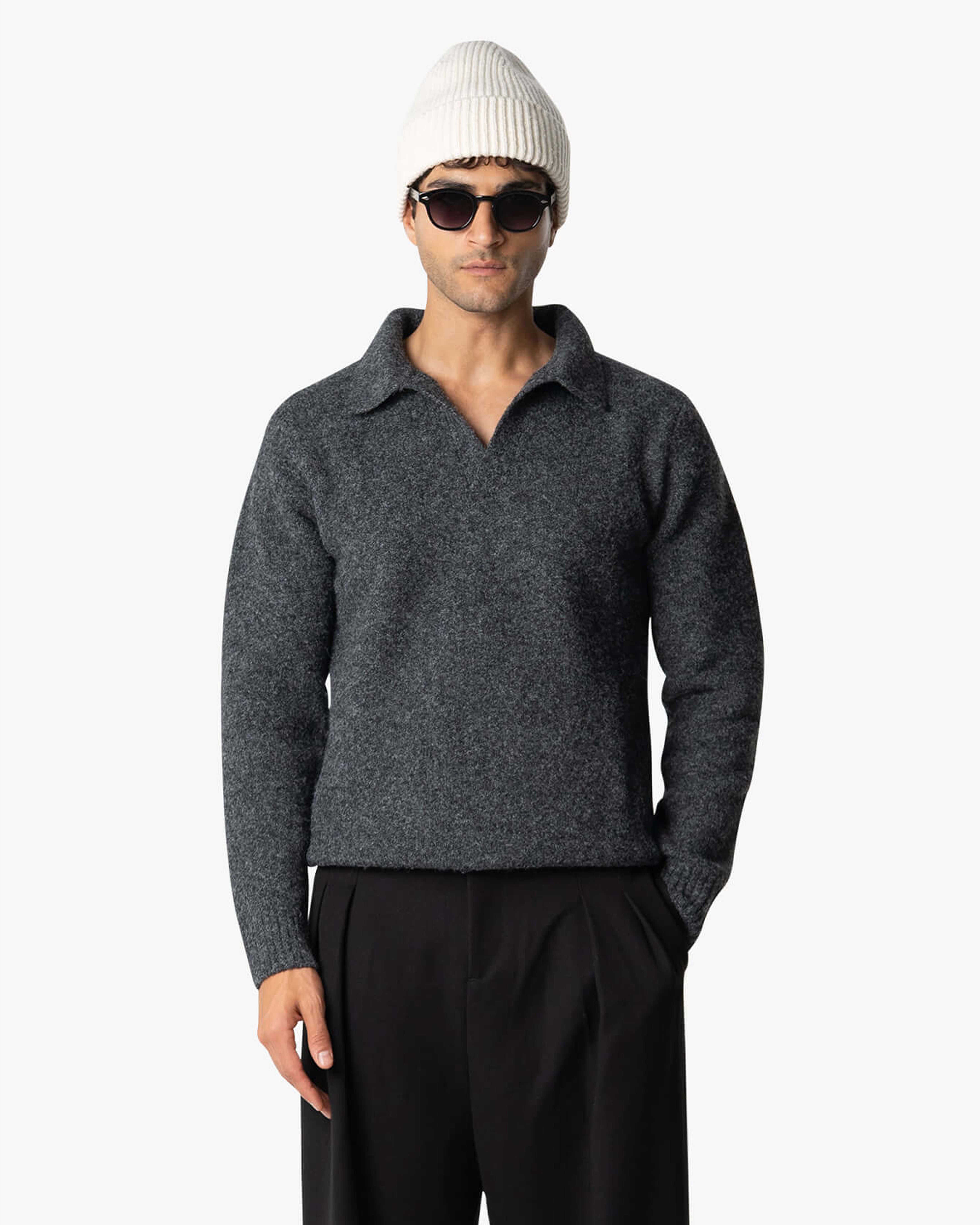 Regatta Regular Gebürsteter Polo-Pullover 