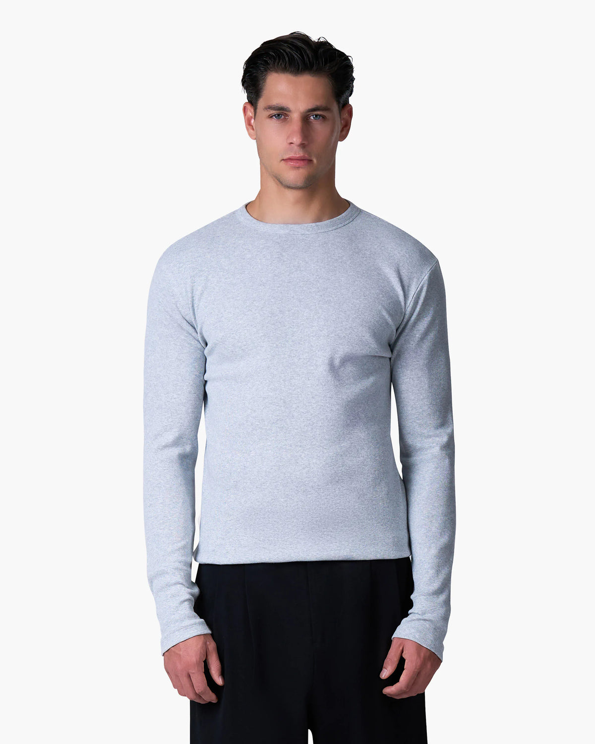 Geripptes Langarmshirt