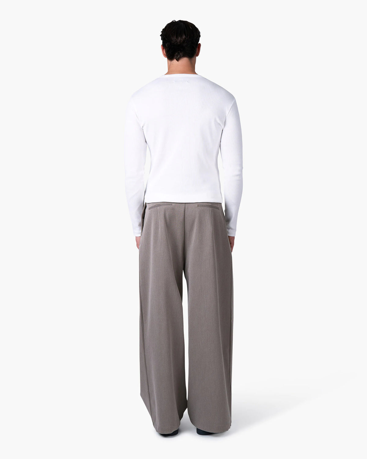 Geripptes Langarmshirt