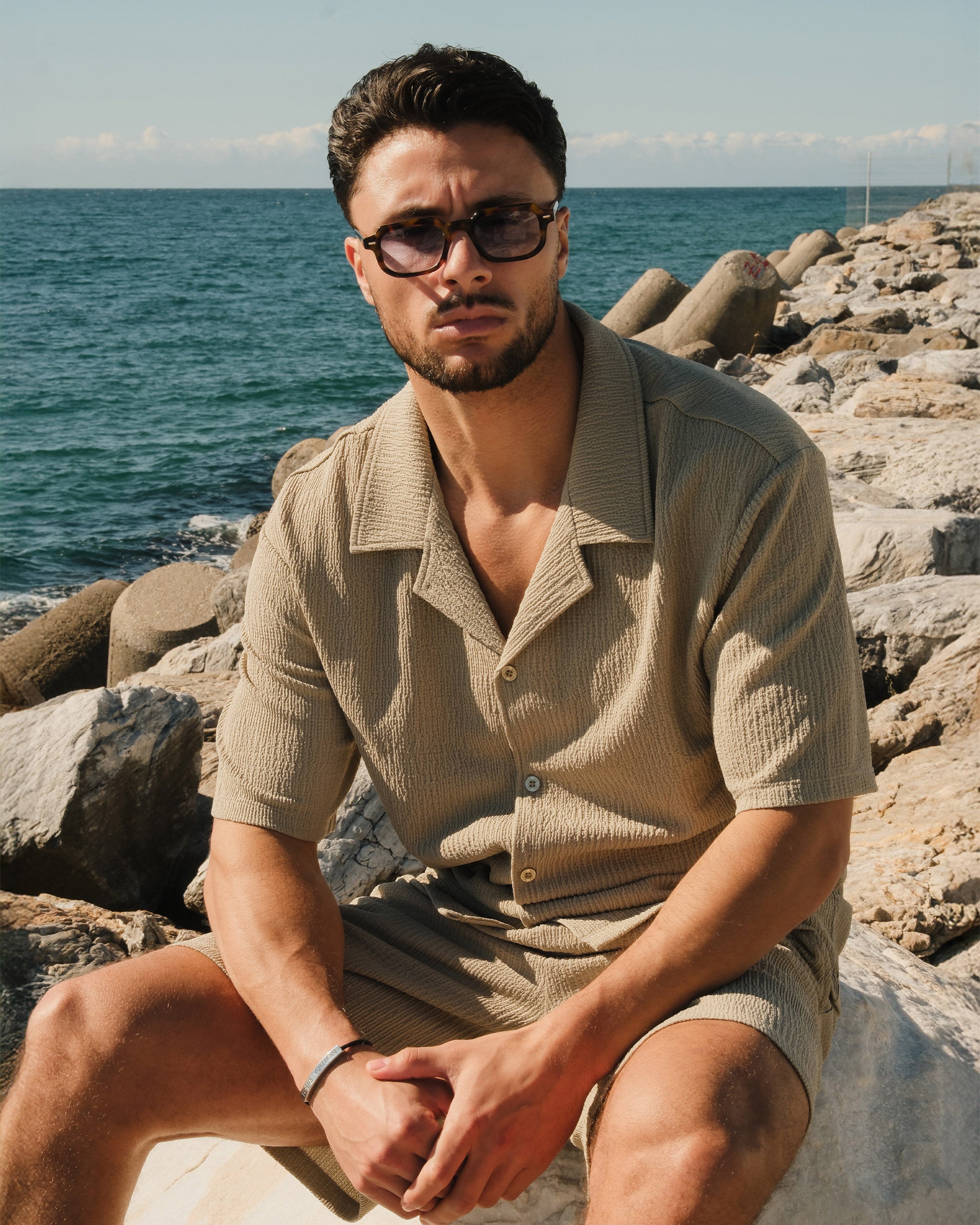 Sirocco sunglasses | Tortoise/ Gradient Dark Blue