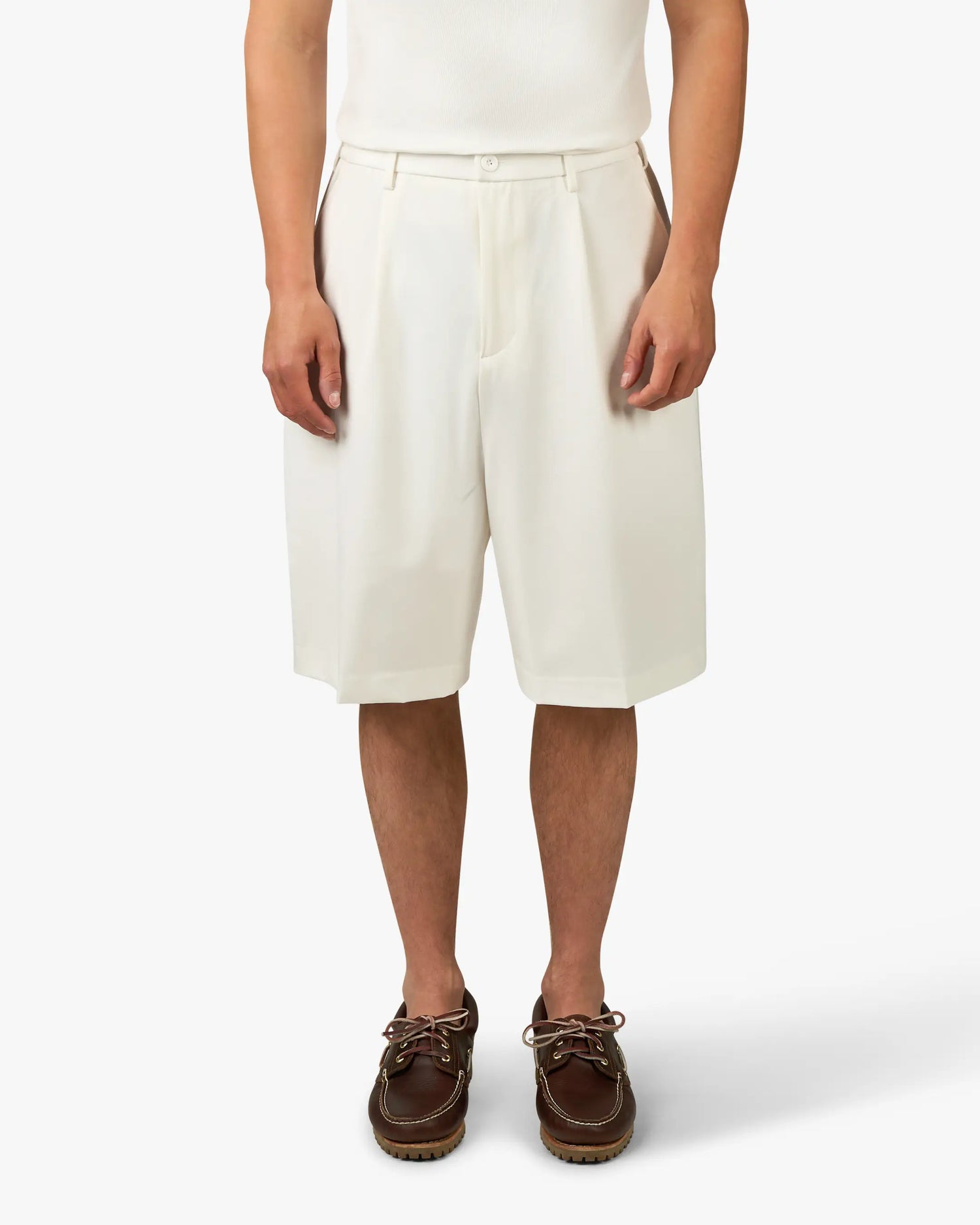 Orin Plissee-Shorts
