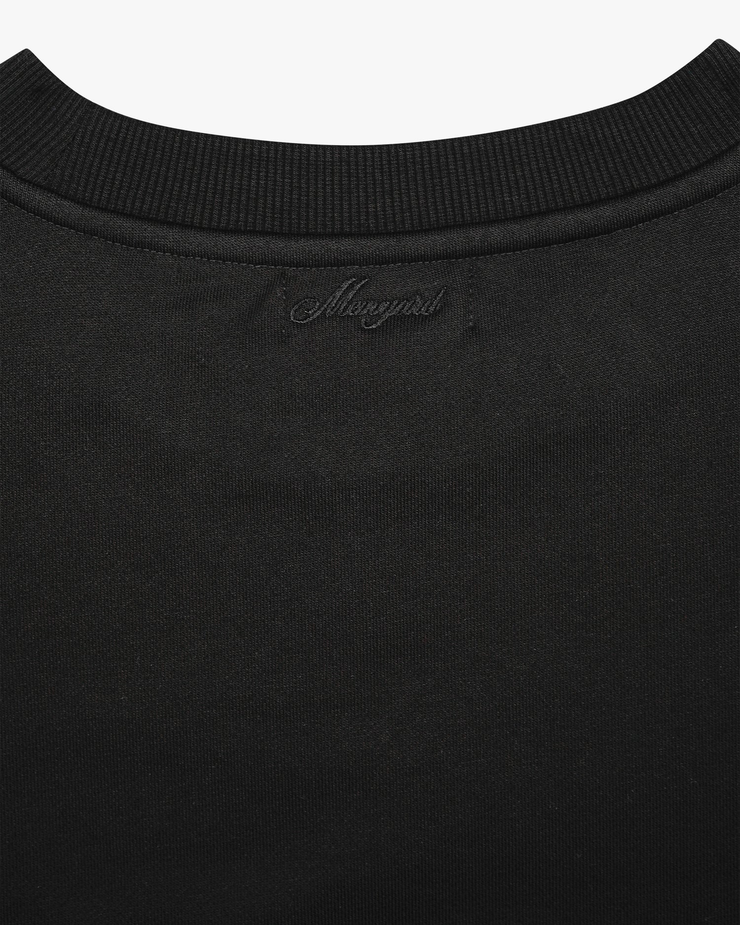 Oversized Blank Sweater | Black