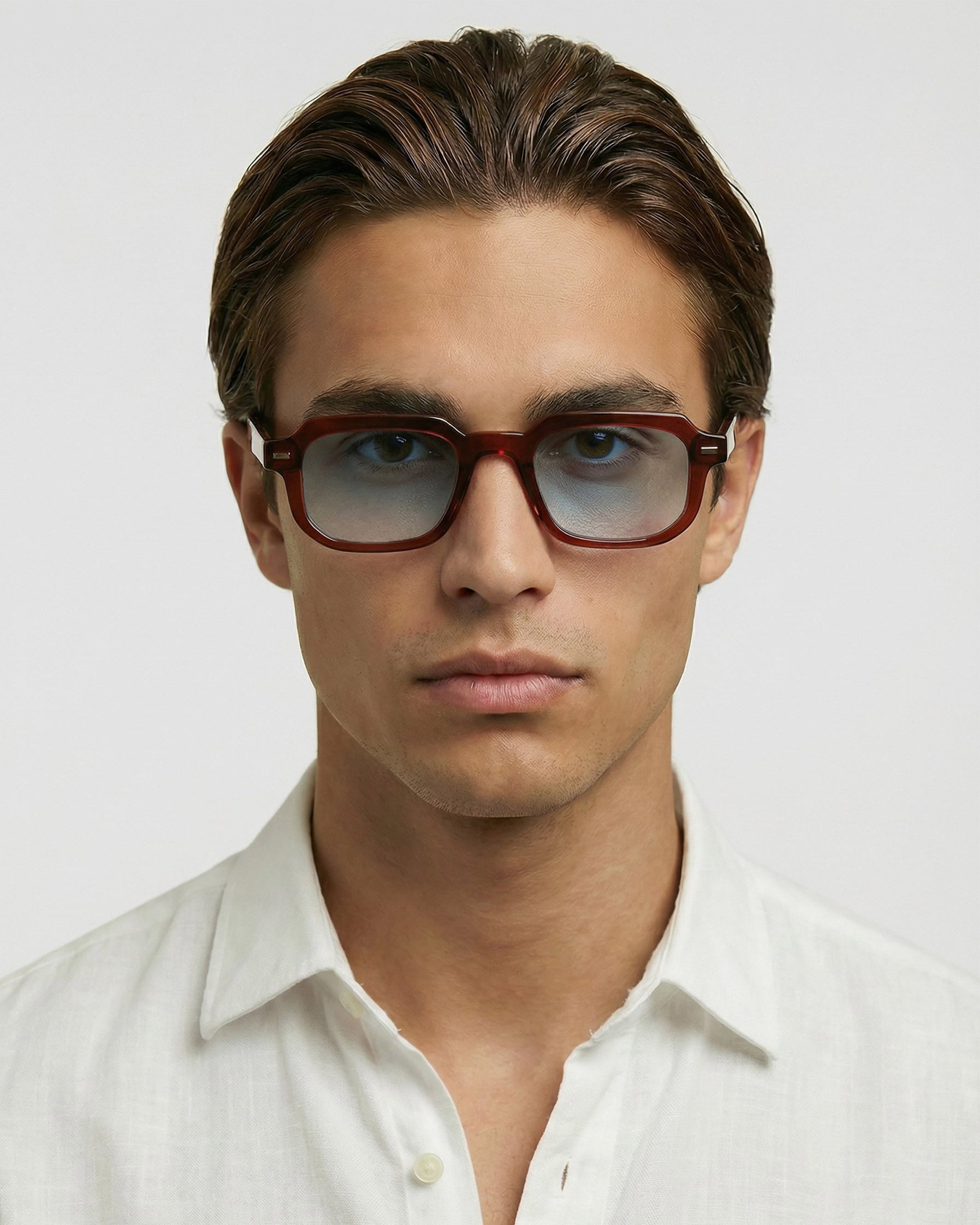 Sirocco sunglasses | Burgundy/Light Blue