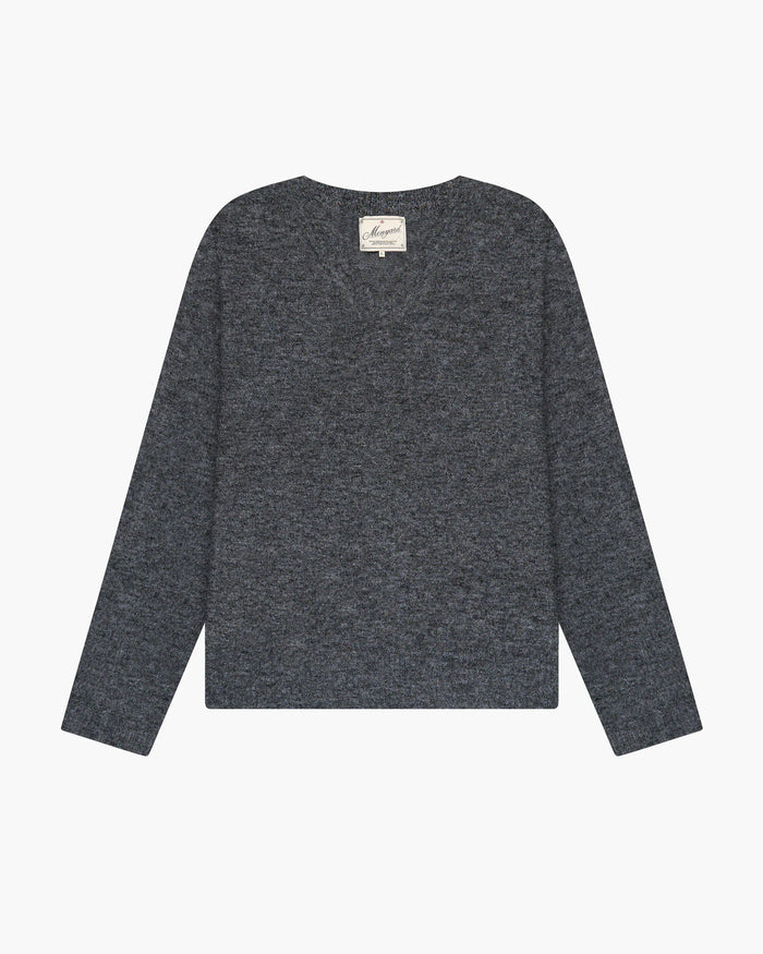 Trade Strickpullover mit V-Ausschnitt