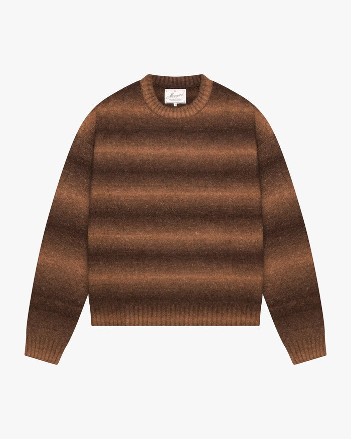 Aria Übergroßer-Pullover mit Farbverlauf