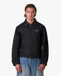 Avenue Cotton Balloon Jacket | Black/Black