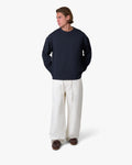 Blank Boxy Longsleeve | Navy