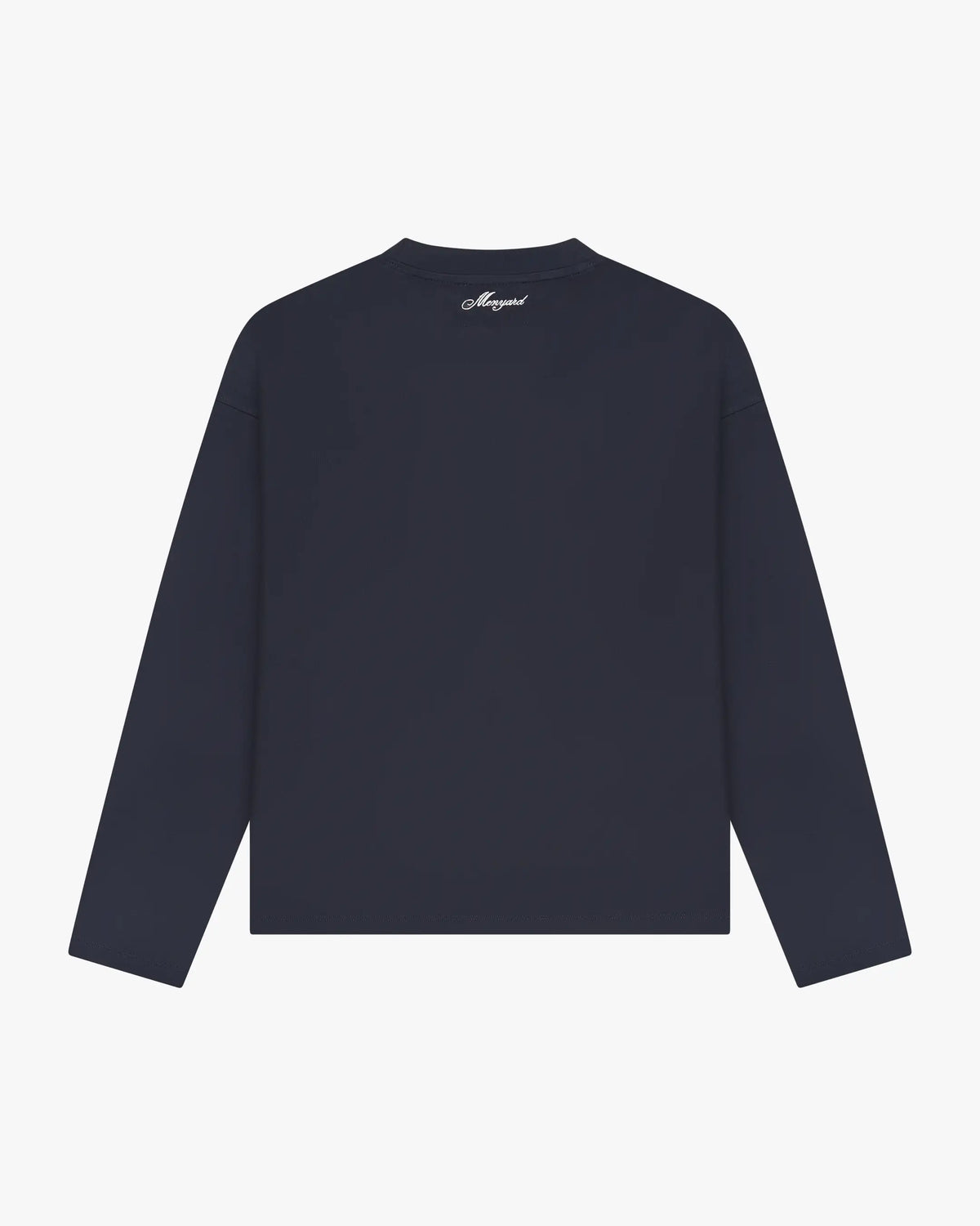 Blank Boxy Longsleeve | Navy