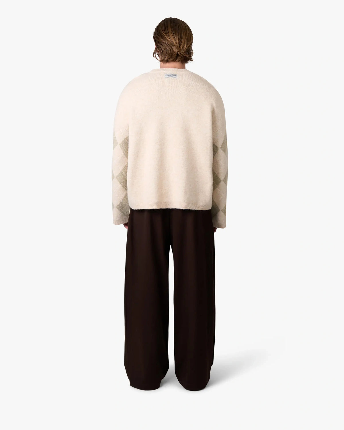 Diamond Sweater | Beige/Ecru