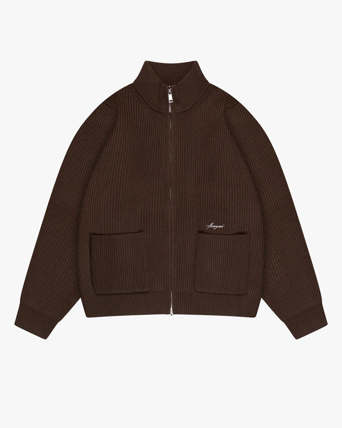 Giacca Schwere Strickjacke