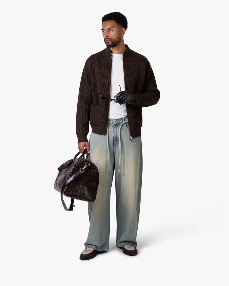 Giacca Schwere Strickjacke