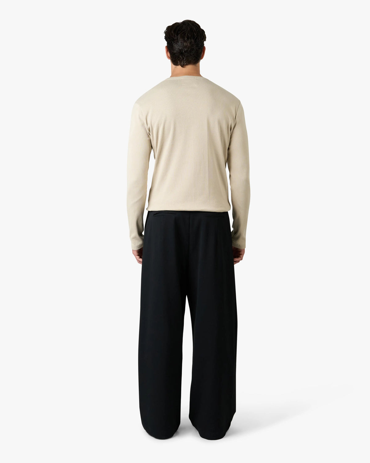 Henley Longsleeve | Light Beige