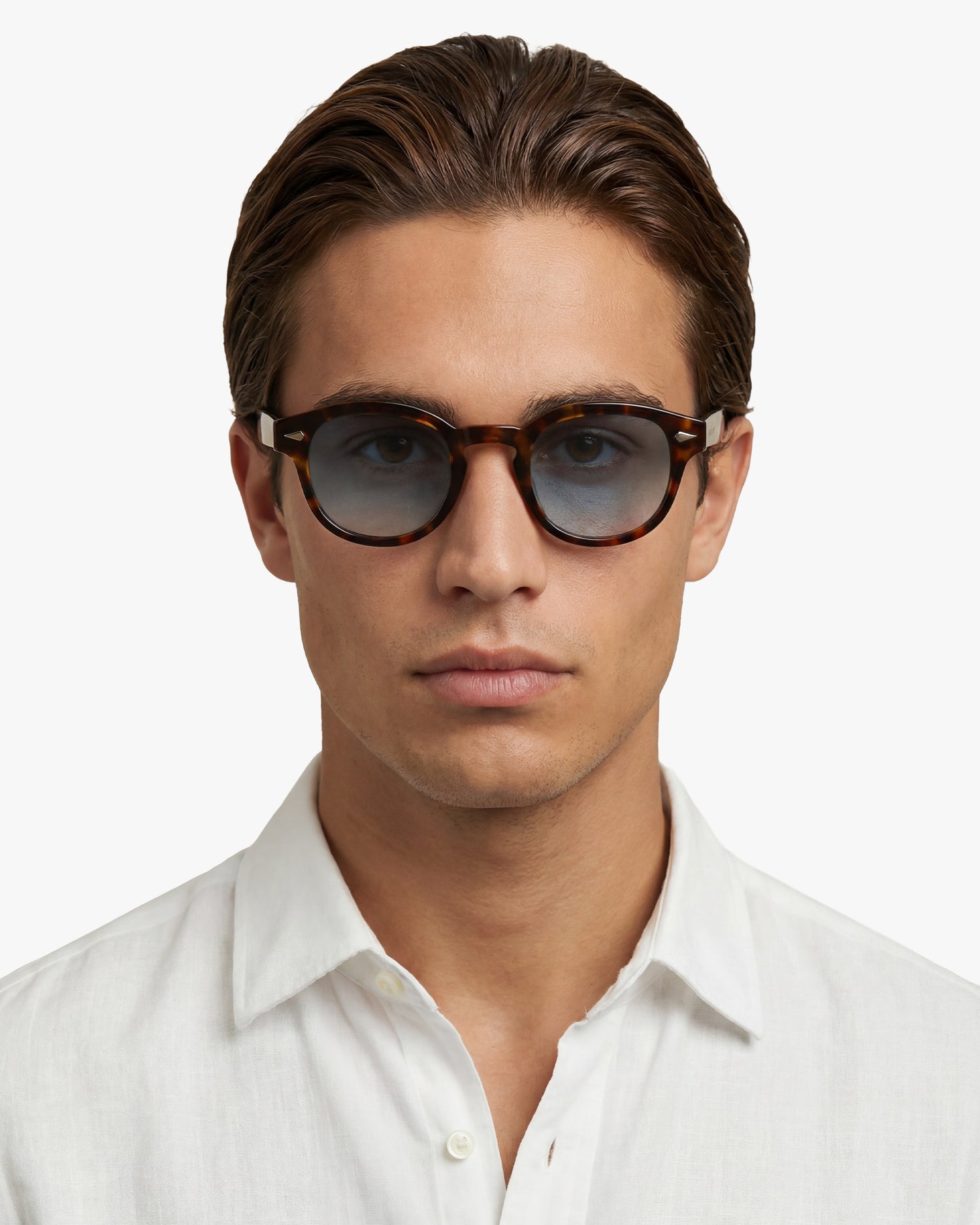 Laurent sunglasses | Tortoise/Gradient Blue