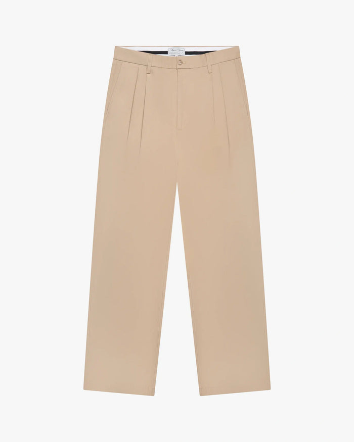 Merger Cotton Pantalon | Beige