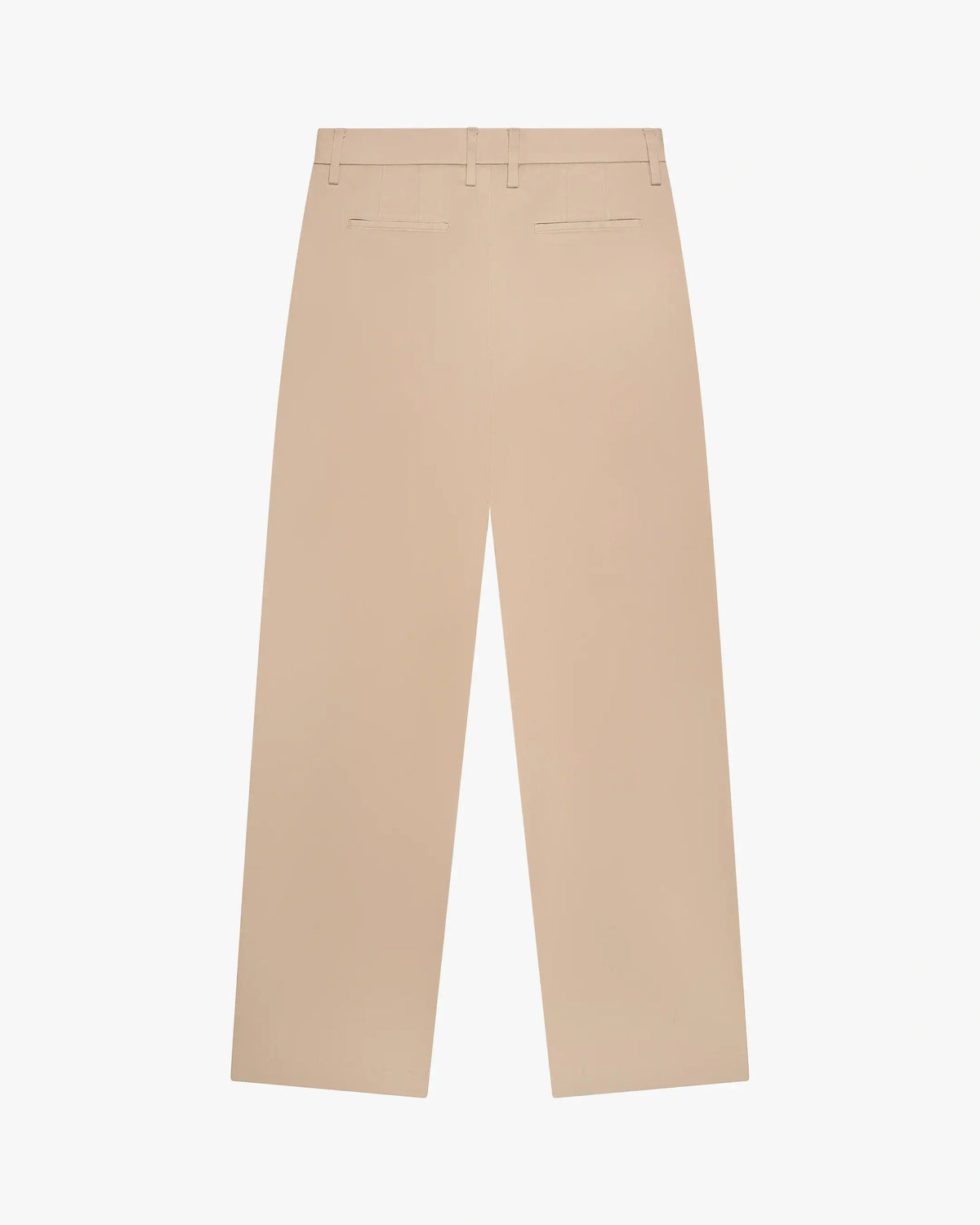 Merger Cotton Pantalon | Beige flatlay back