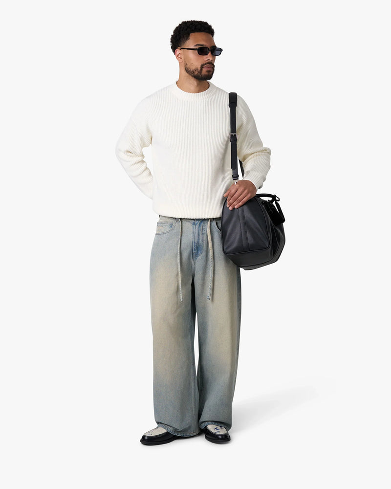 Naval Strickpullover aus Baumwolle