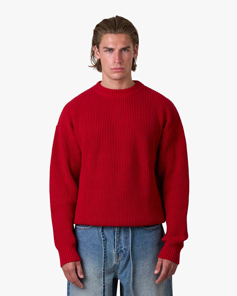Naval Strickpullover aus Baumwolle