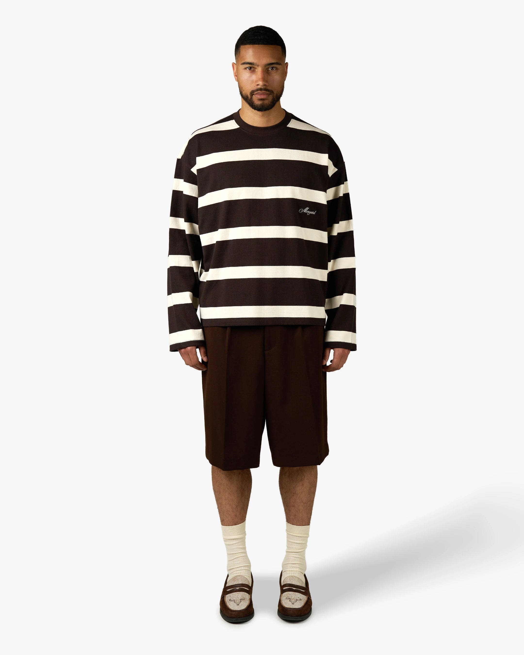 Orin Plissee-Shorts